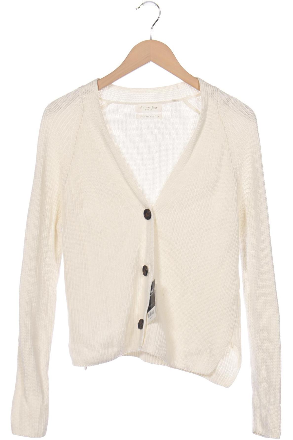 

Christian Berg Damen Strickjacke, weiß, Gr. 36