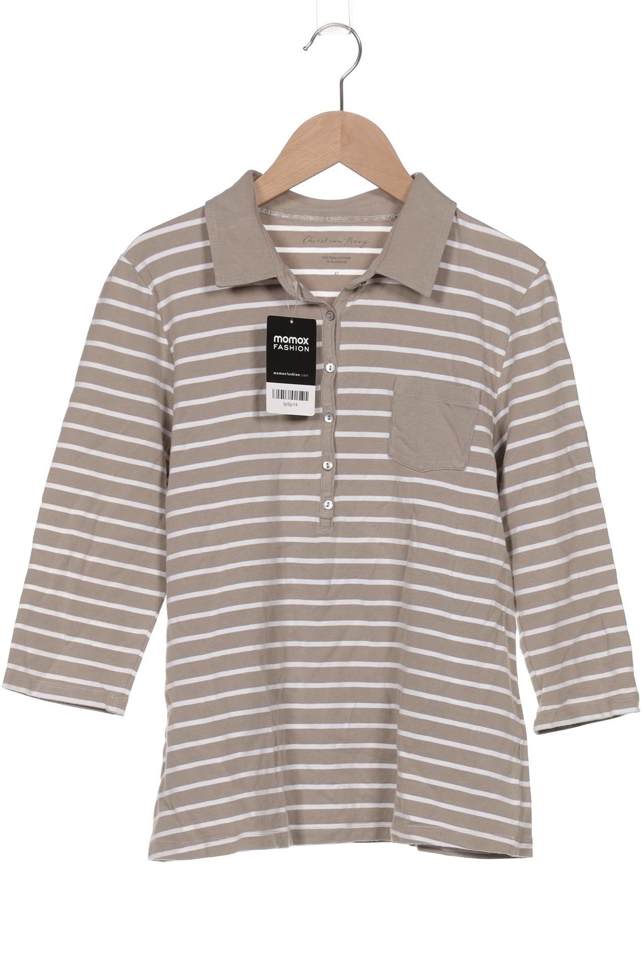 

Christian Berg Damen Poloshirt, beige, Gr. 42