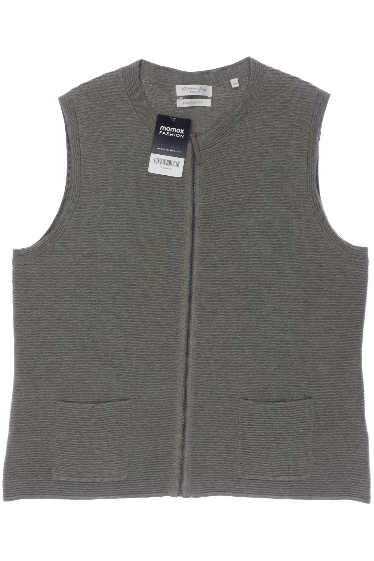 

Christian Berg Damen Strickjacke, grün, Gr. 46