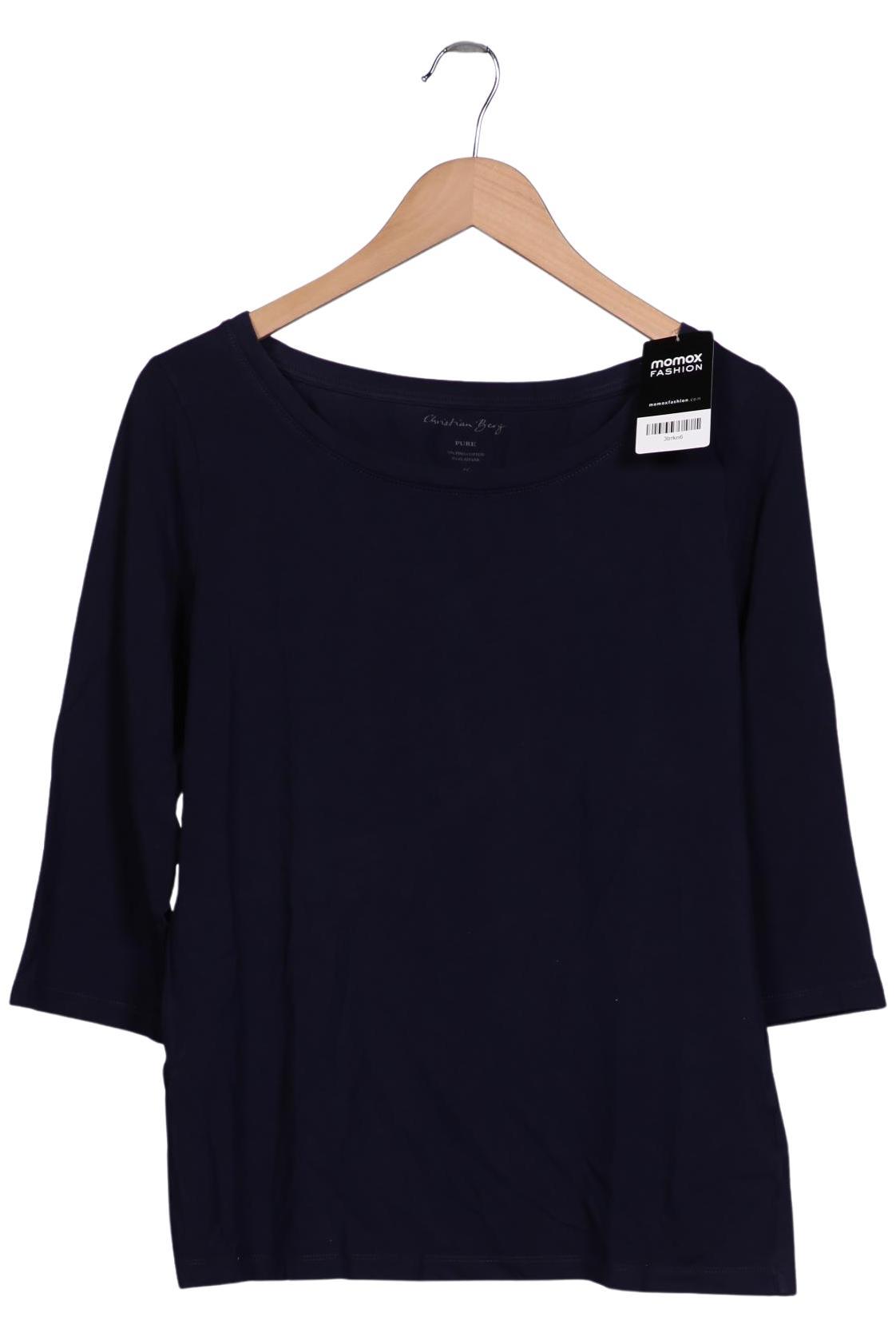 

Christian Berg Damen Langarmshirt, marineblau, Gr. 46