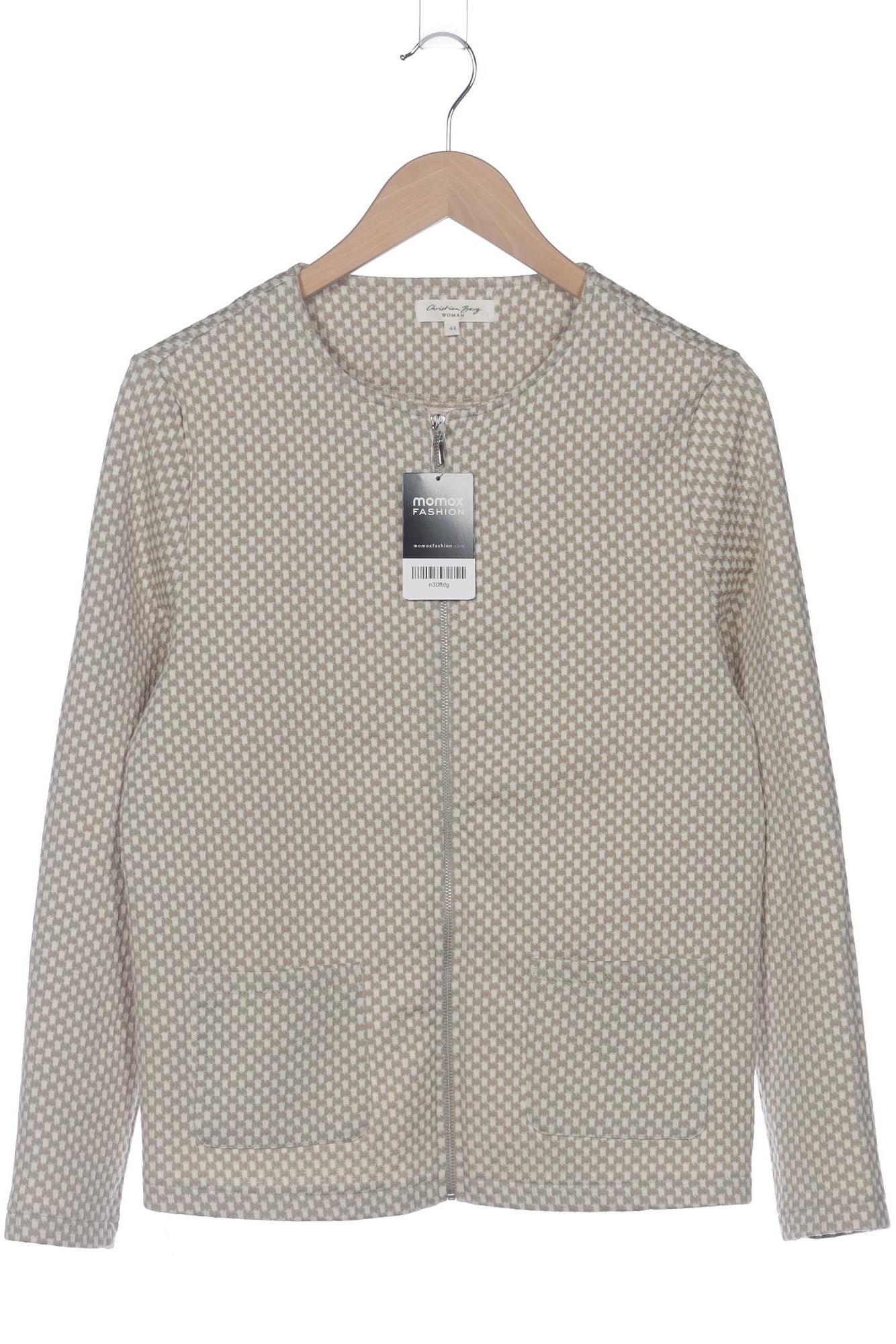 

Christian Berg Damen Strickjacke, hellgrün, Gr. 44