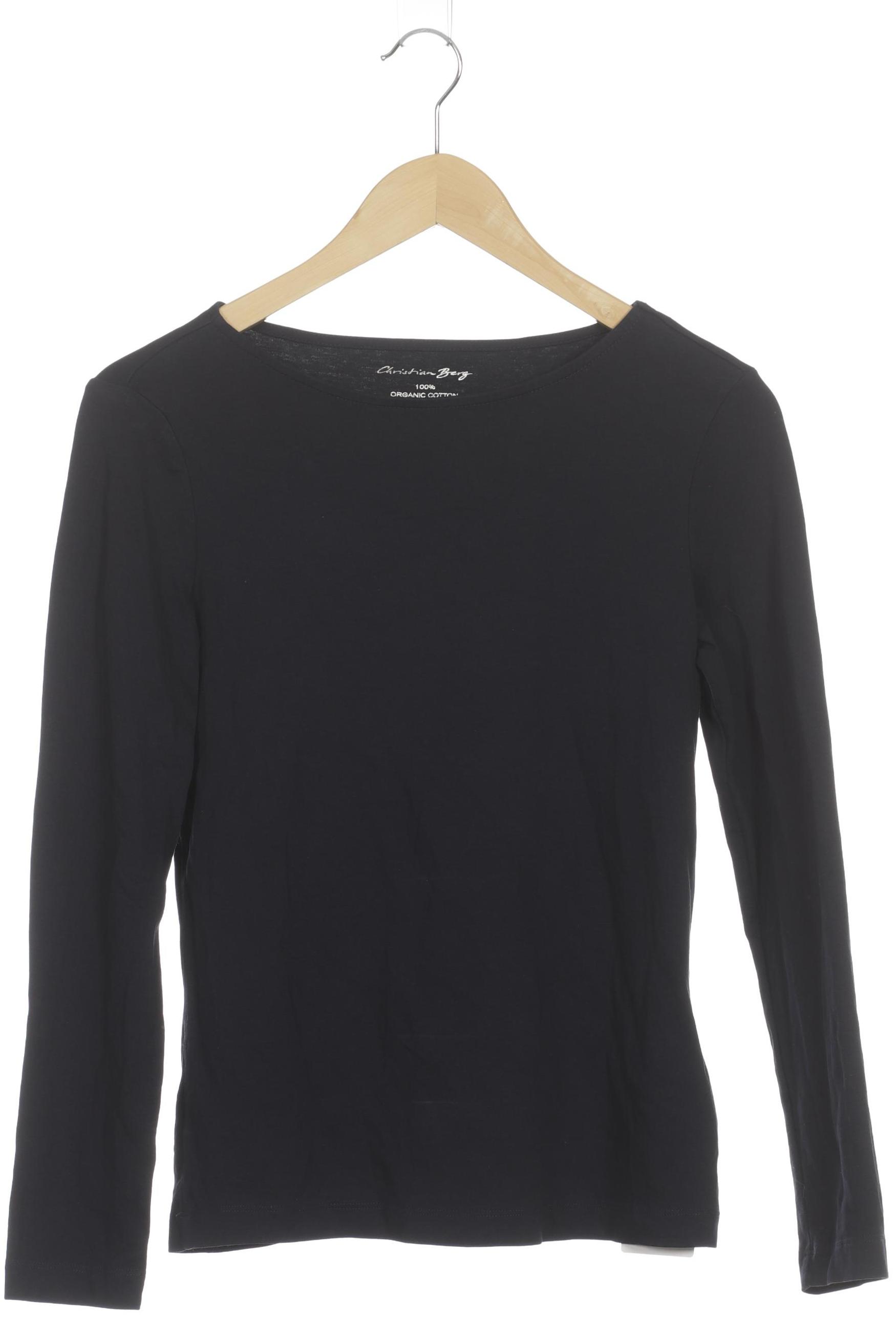 

Christian Berg Damen Langarmshirt, blau, Gr. 36