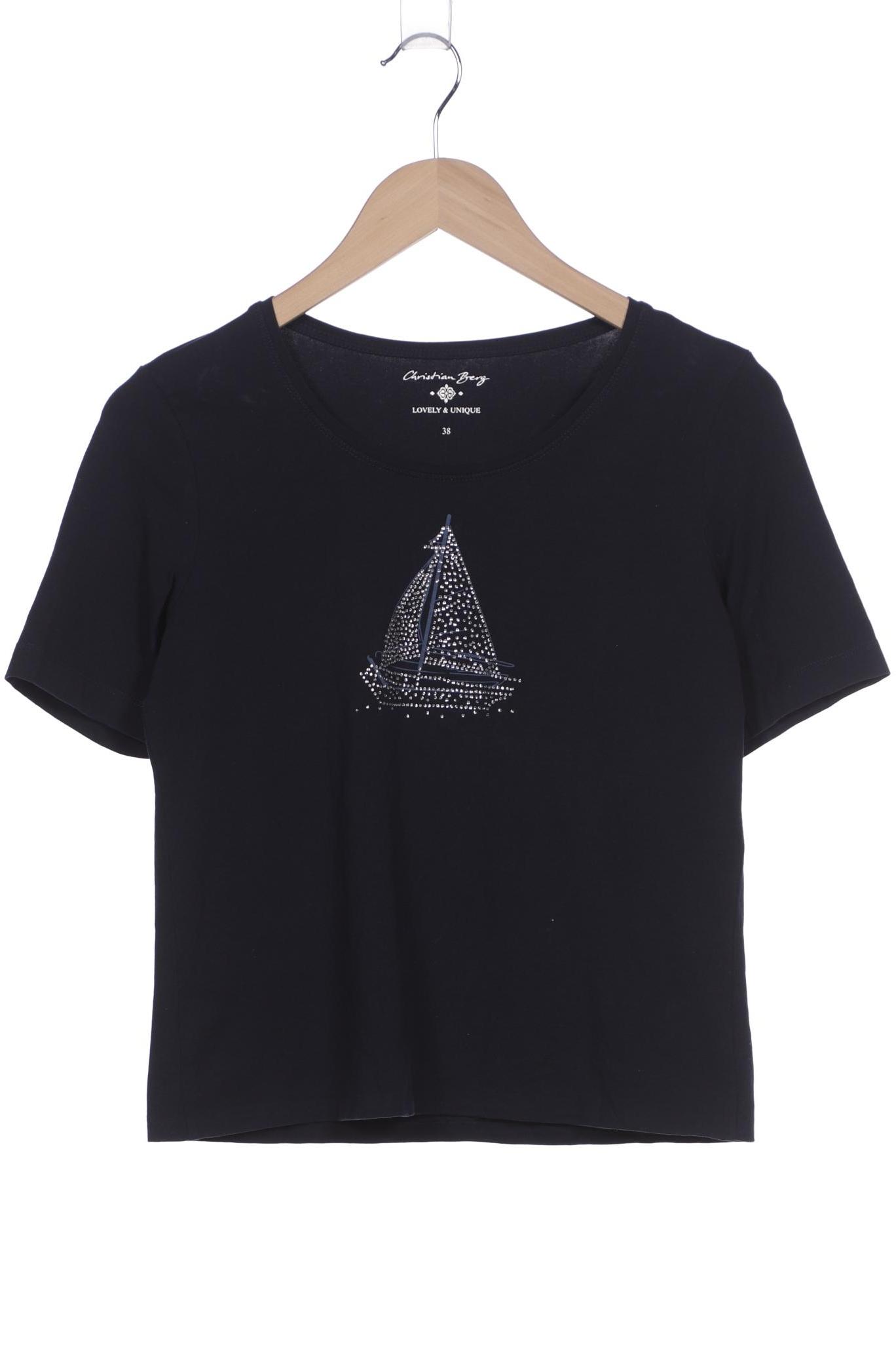 

Christian Berg Damen T-Shirt, marineblau, Gr. 38