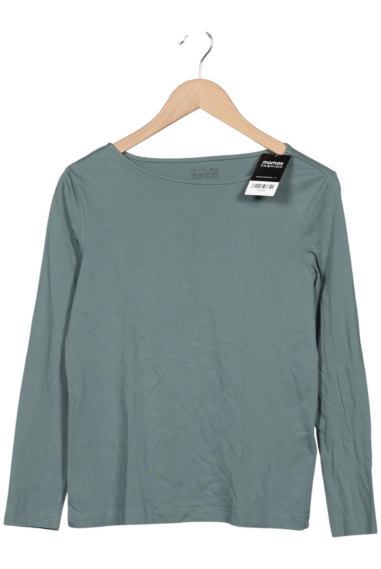 

Christian Berg Damen Langarmshirt, türkis, Gr. 40