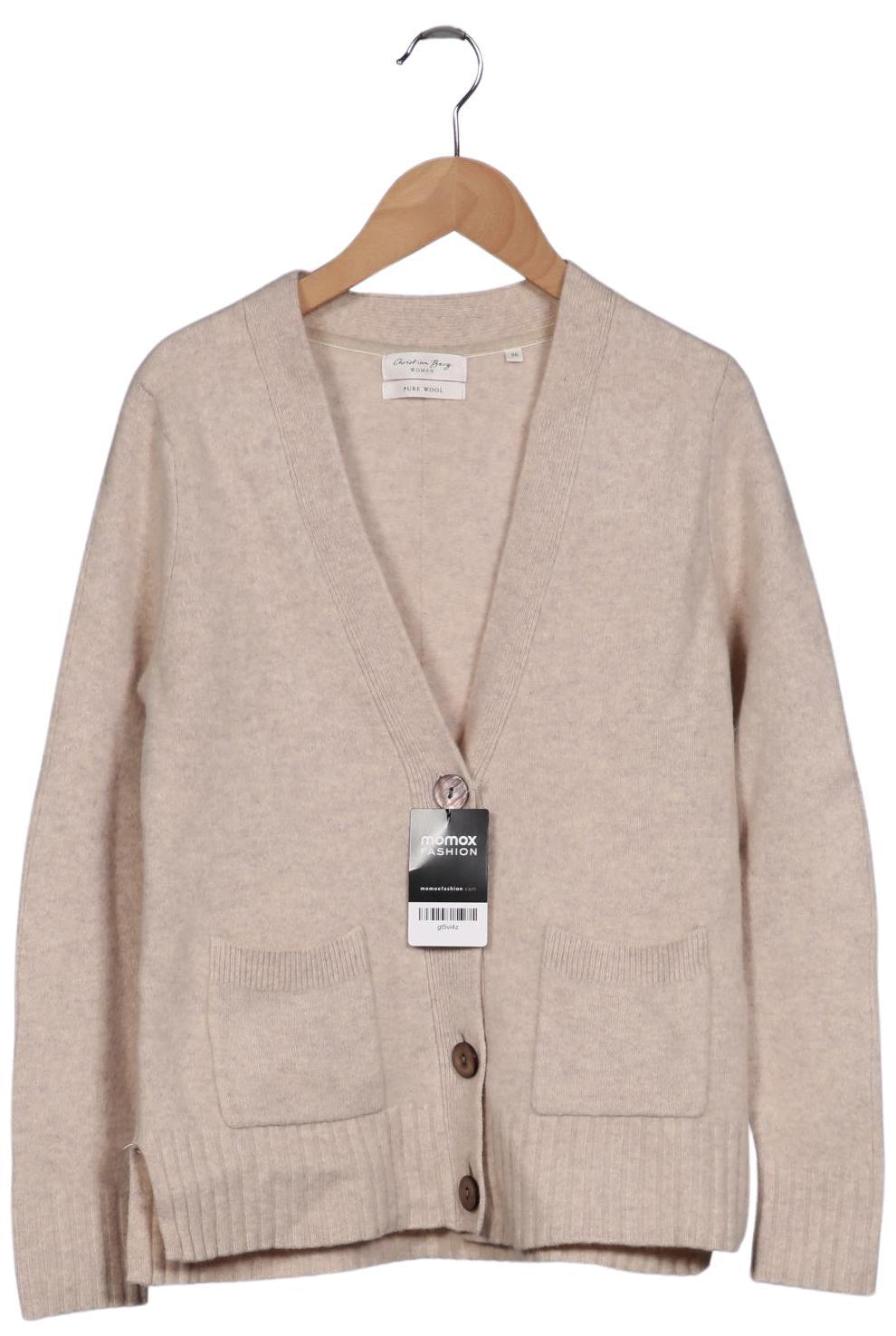 

Christian Berg Damen Strickjacke, beige, Gr. 36