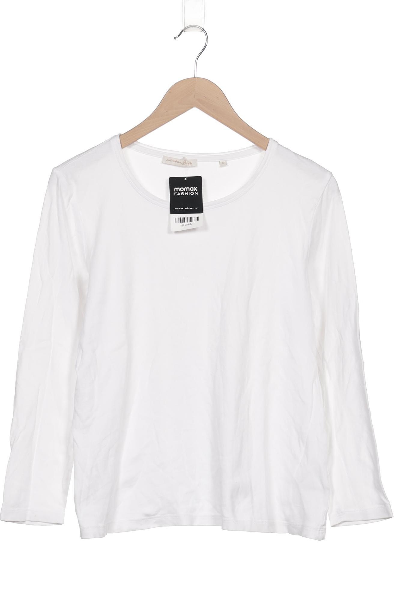 

Christian Berg Damen Langarmshirt, weiß, Gr. 42