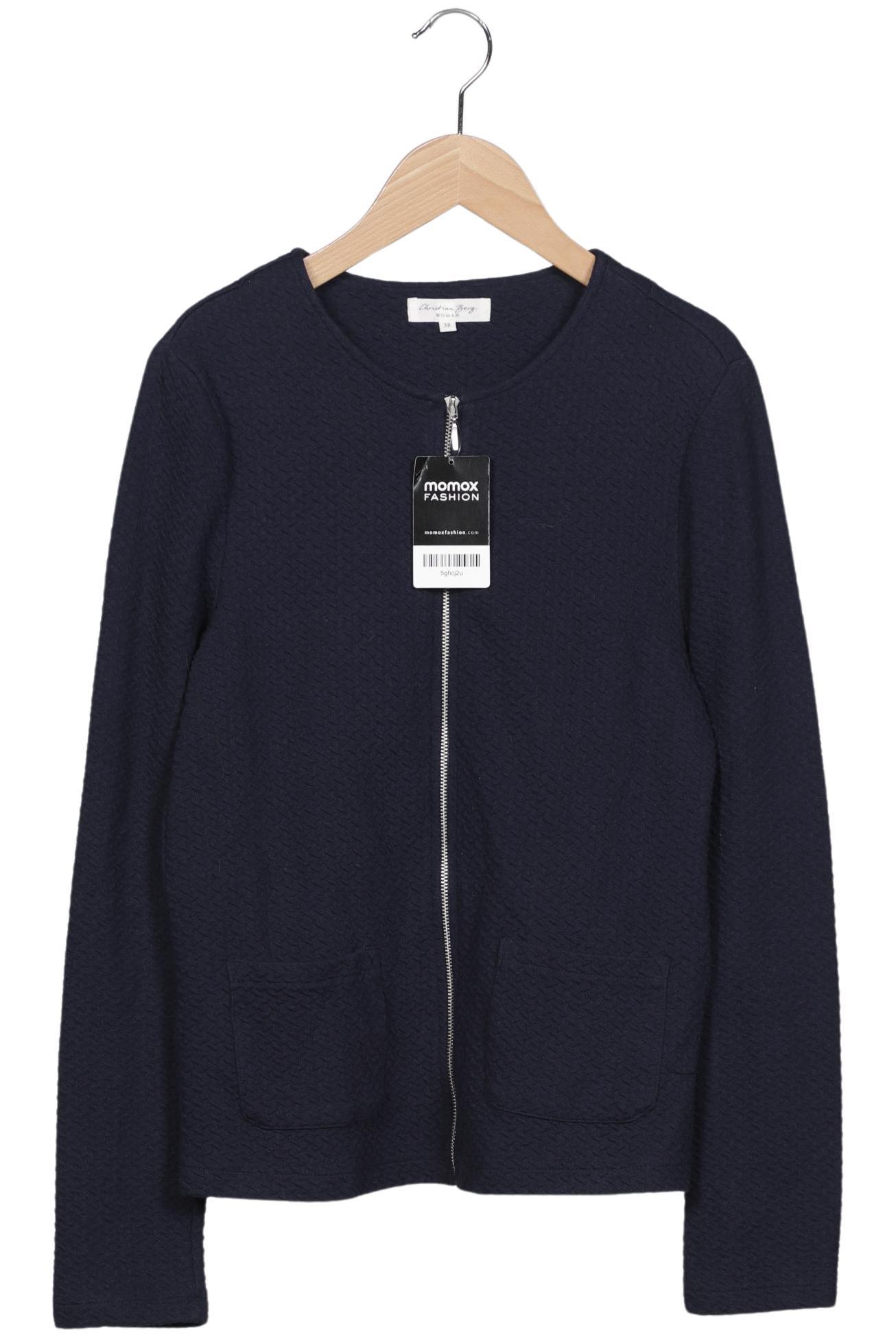 

Christian Berg Damen Strickjacke, marineblau, Gr. 38