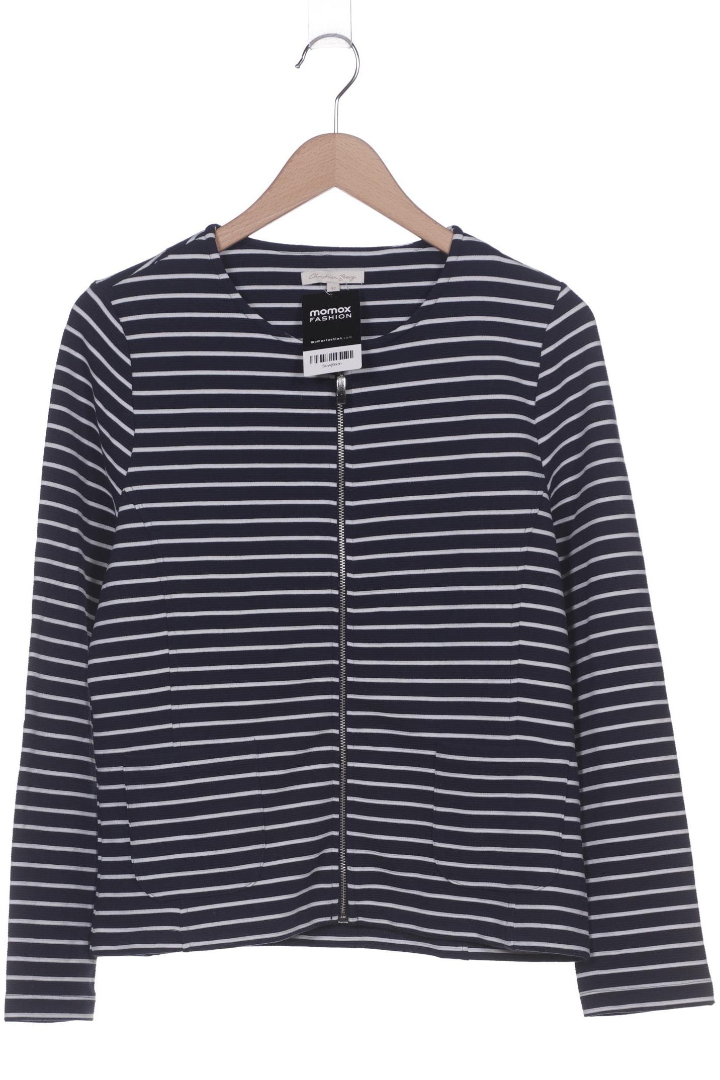 

Christian Berg Damen Strickjacke, marineblau, Gr. 42