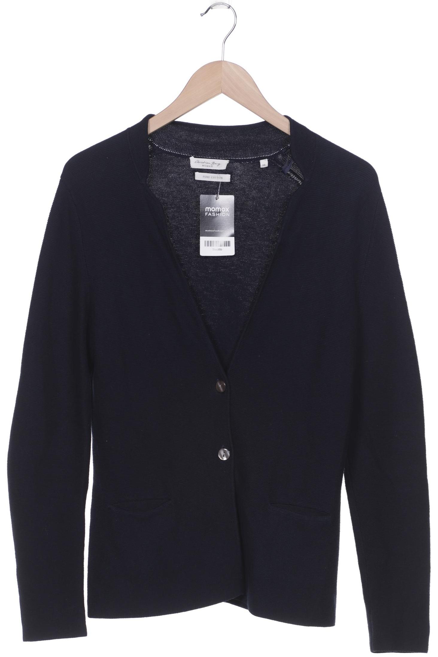 

Christian Berg Damen Strickjacke, marineblau