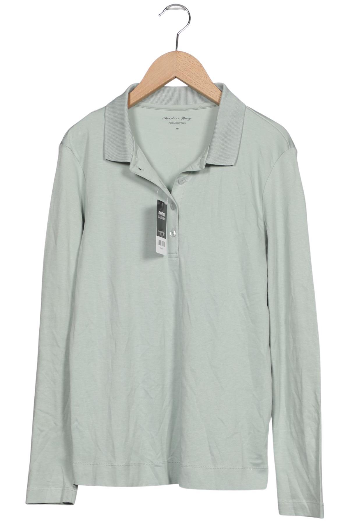 Thumbnail - Christian Berg Damen Poloshirt, türkis, Gr. 36