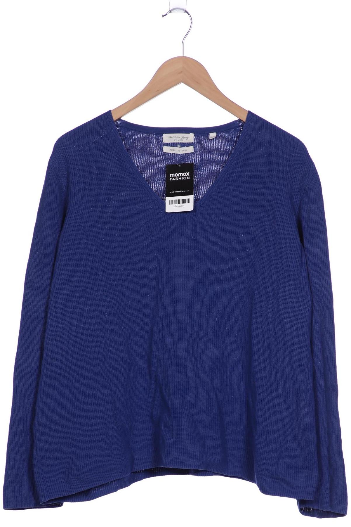 

Christian Berg Damen Pullover, blau, Gr. 46