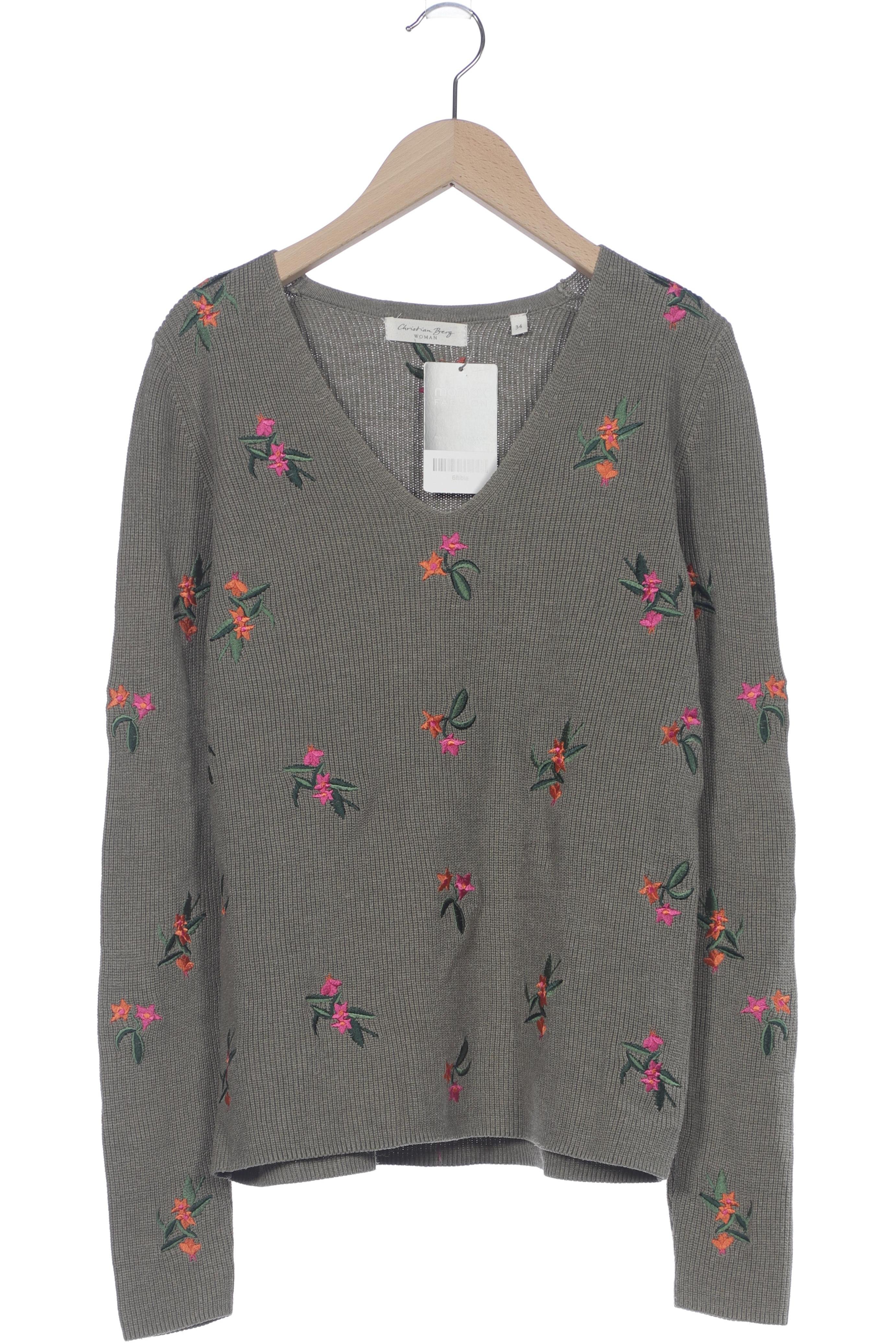 

Christian Berg Damen Pullover, hellgrün, Gr. 34