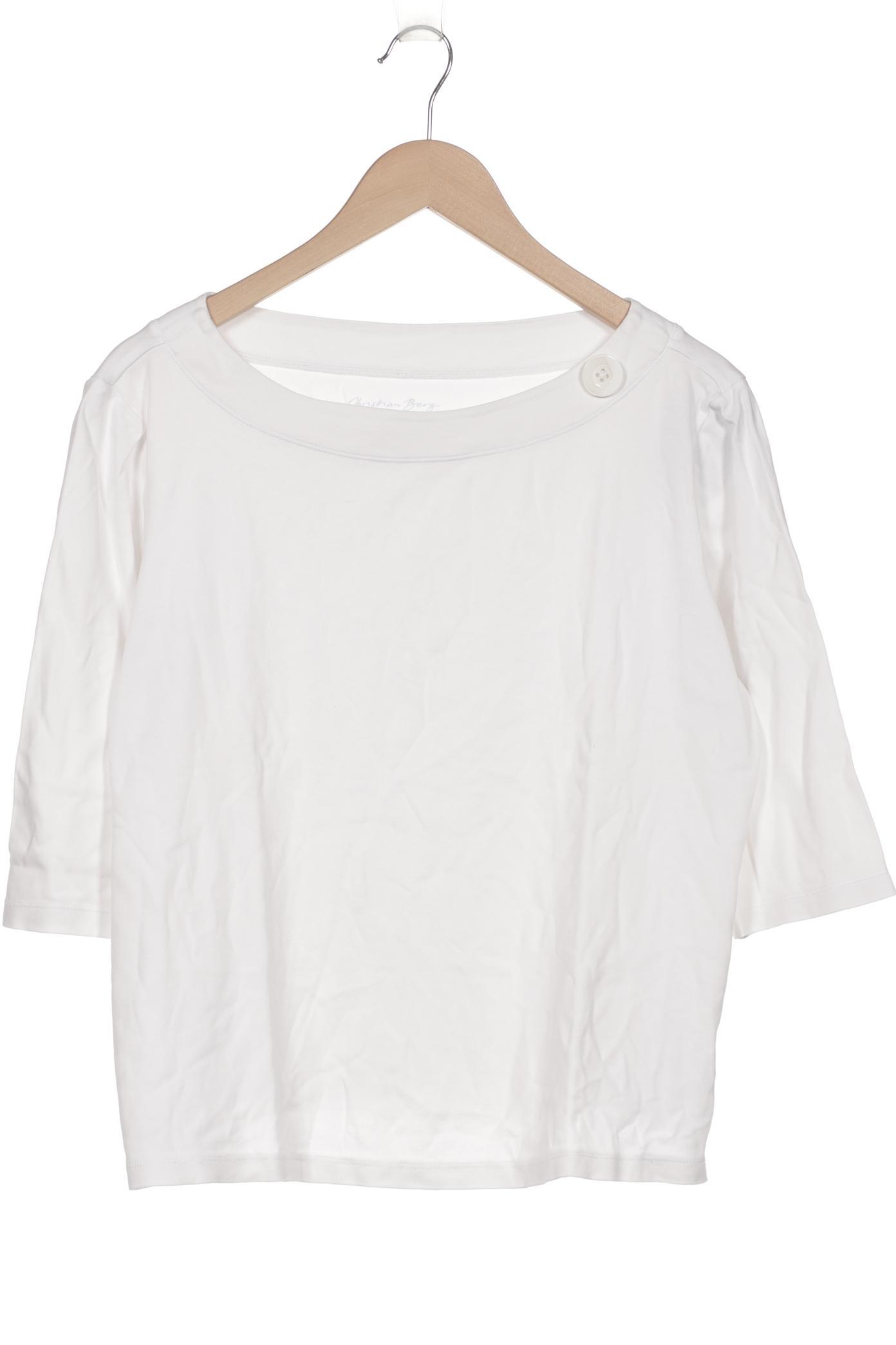 

Christian Berg Damen Langarmshirt, weiß, Gr. 46