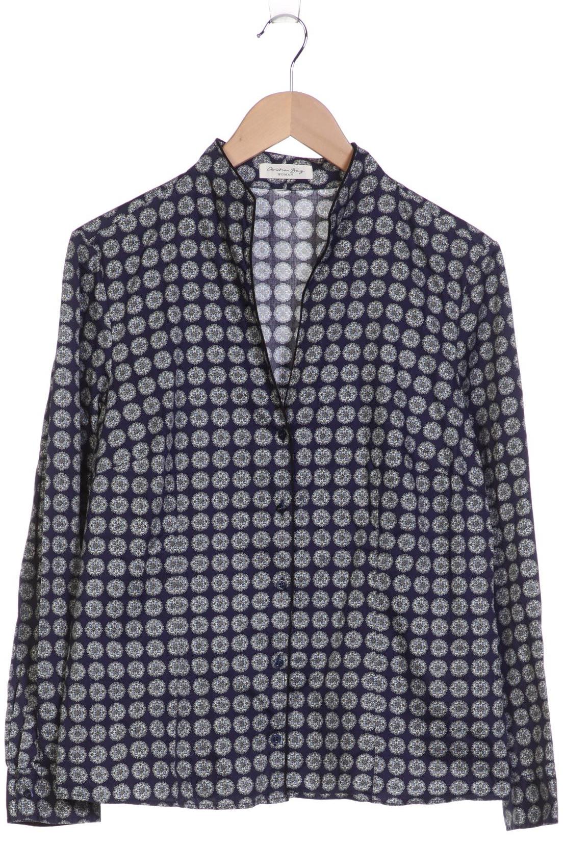 

Christian Berg Damen Bluse, marineblau, Gr. 42