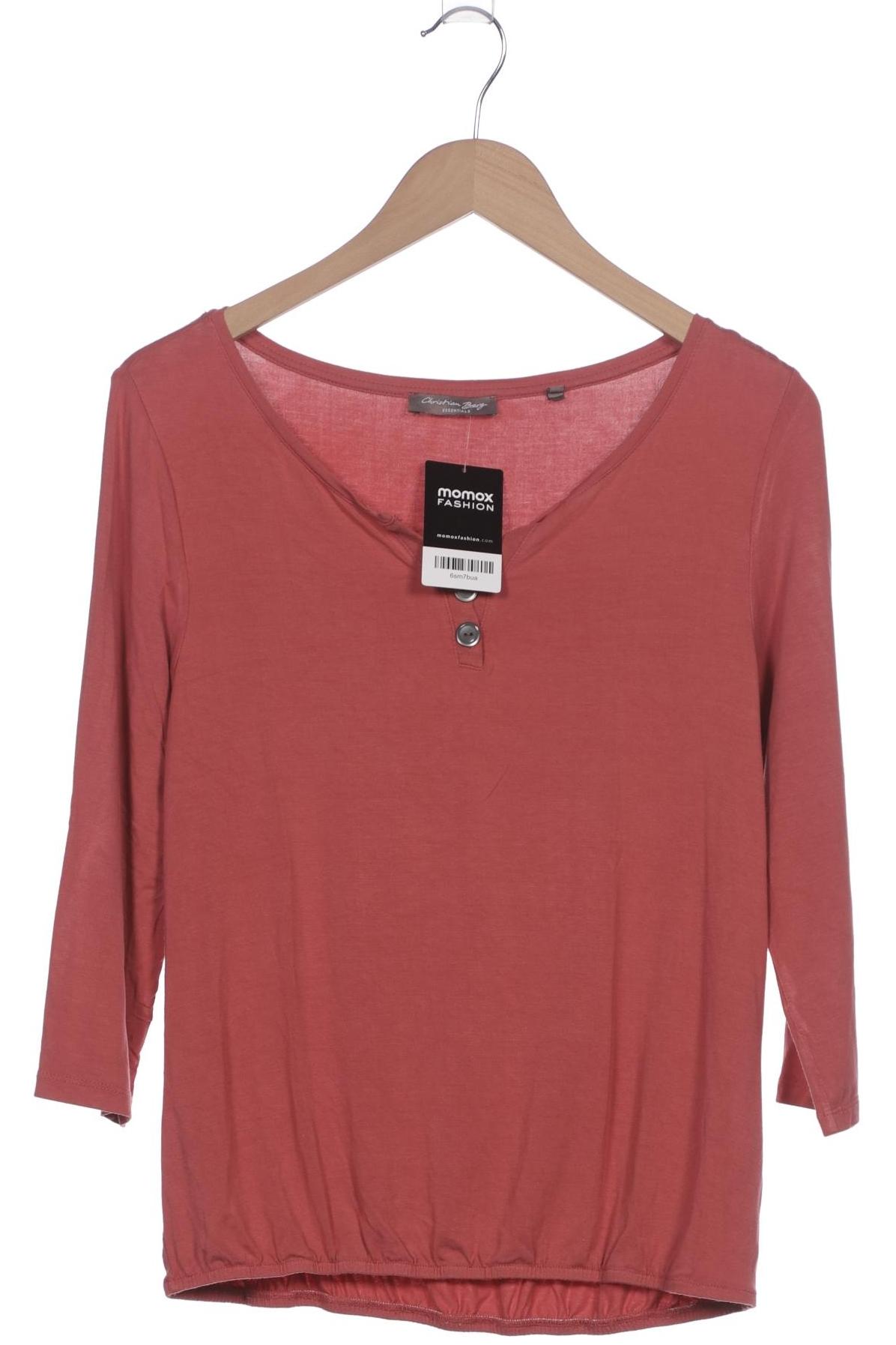 

Christian Berg Damen Langarmshirt, bordeaux, Gr. 38