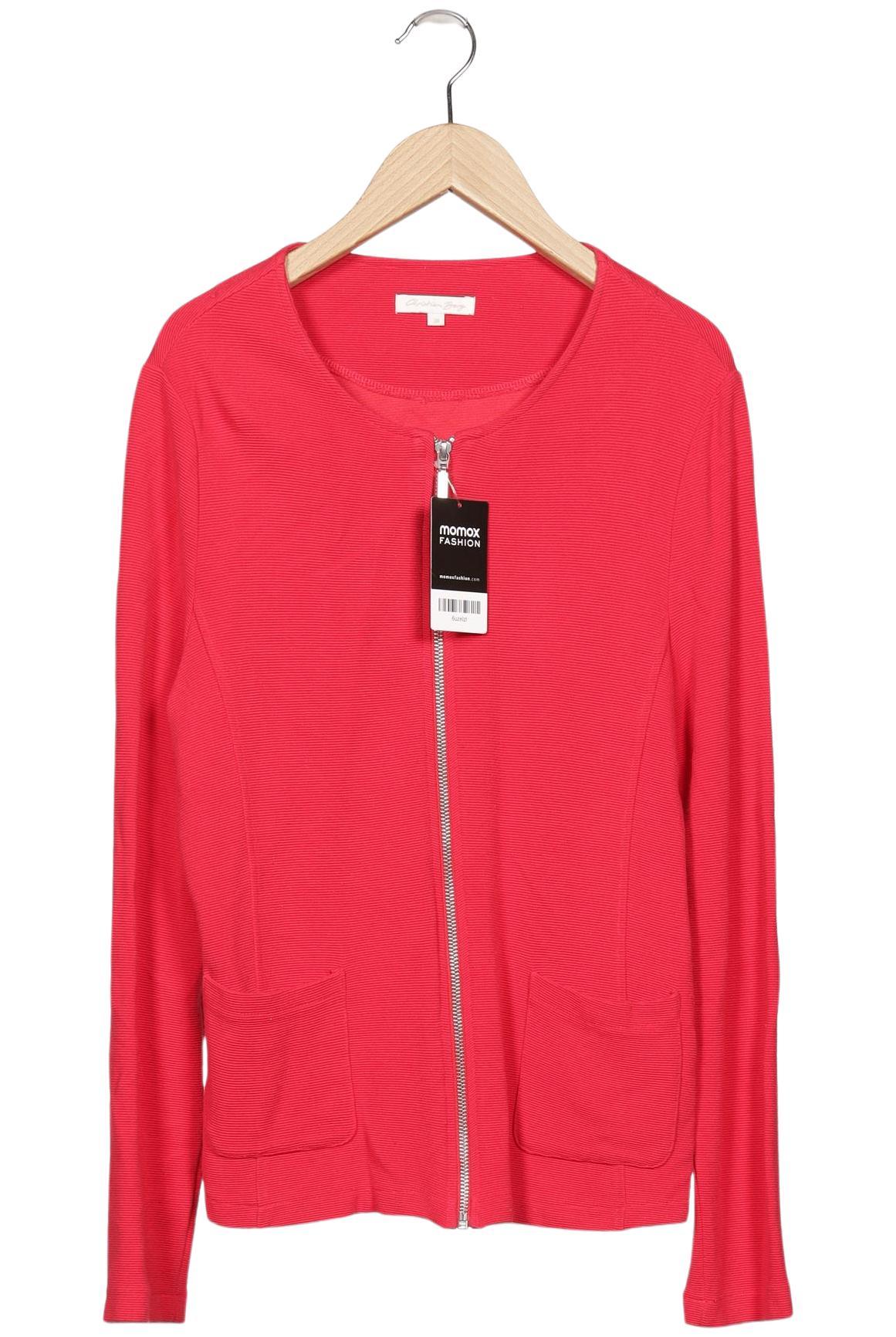 

Christian Berg Damen Strickjacke, rot, Gr. 38
