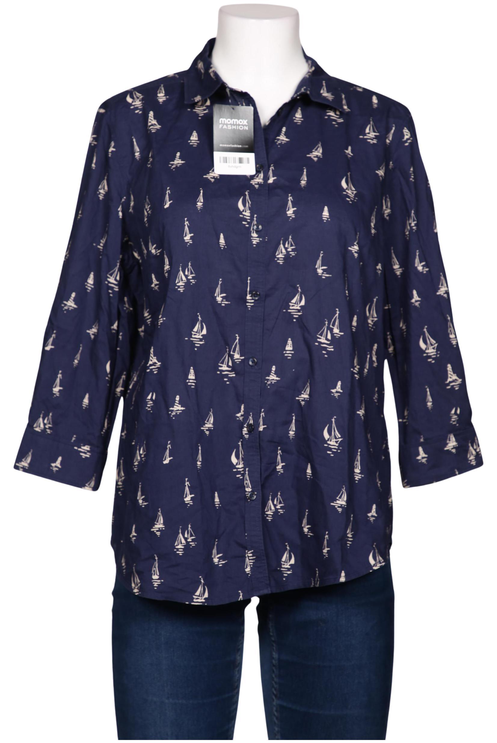 

Christian Berg Damen Bluse, marineblau, Gr. 42