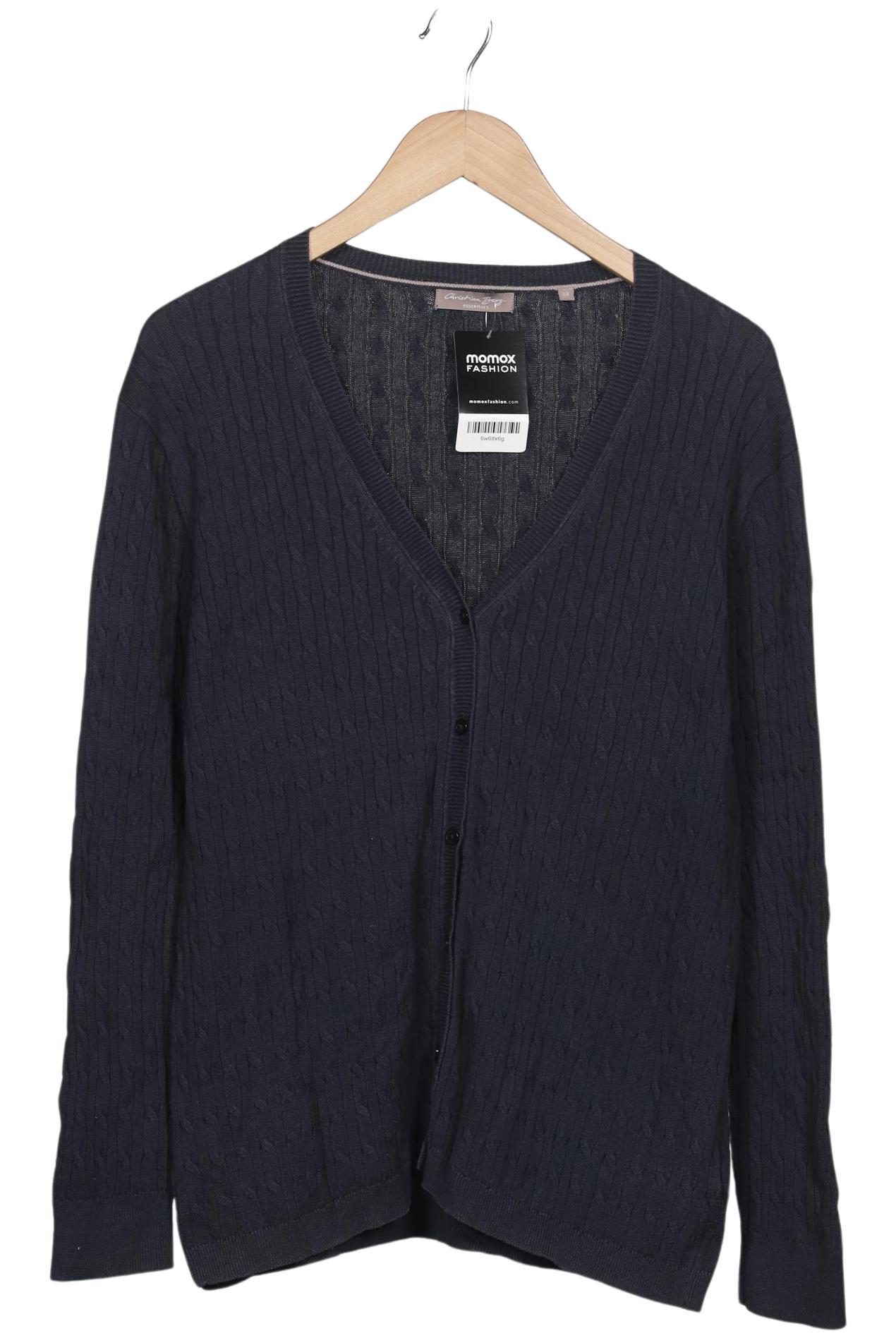 

Christian Berg Damen Strickjacke, marineblau, Gr. 48