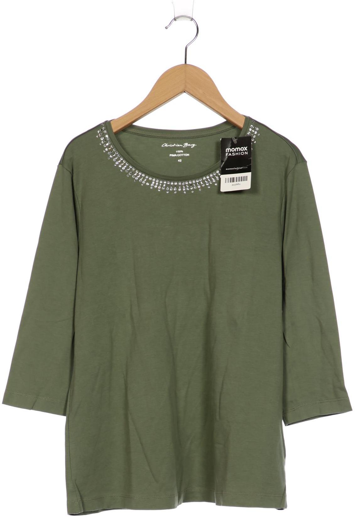 

Christian Berg Damen Langarmshirt, grün, Gr. 42