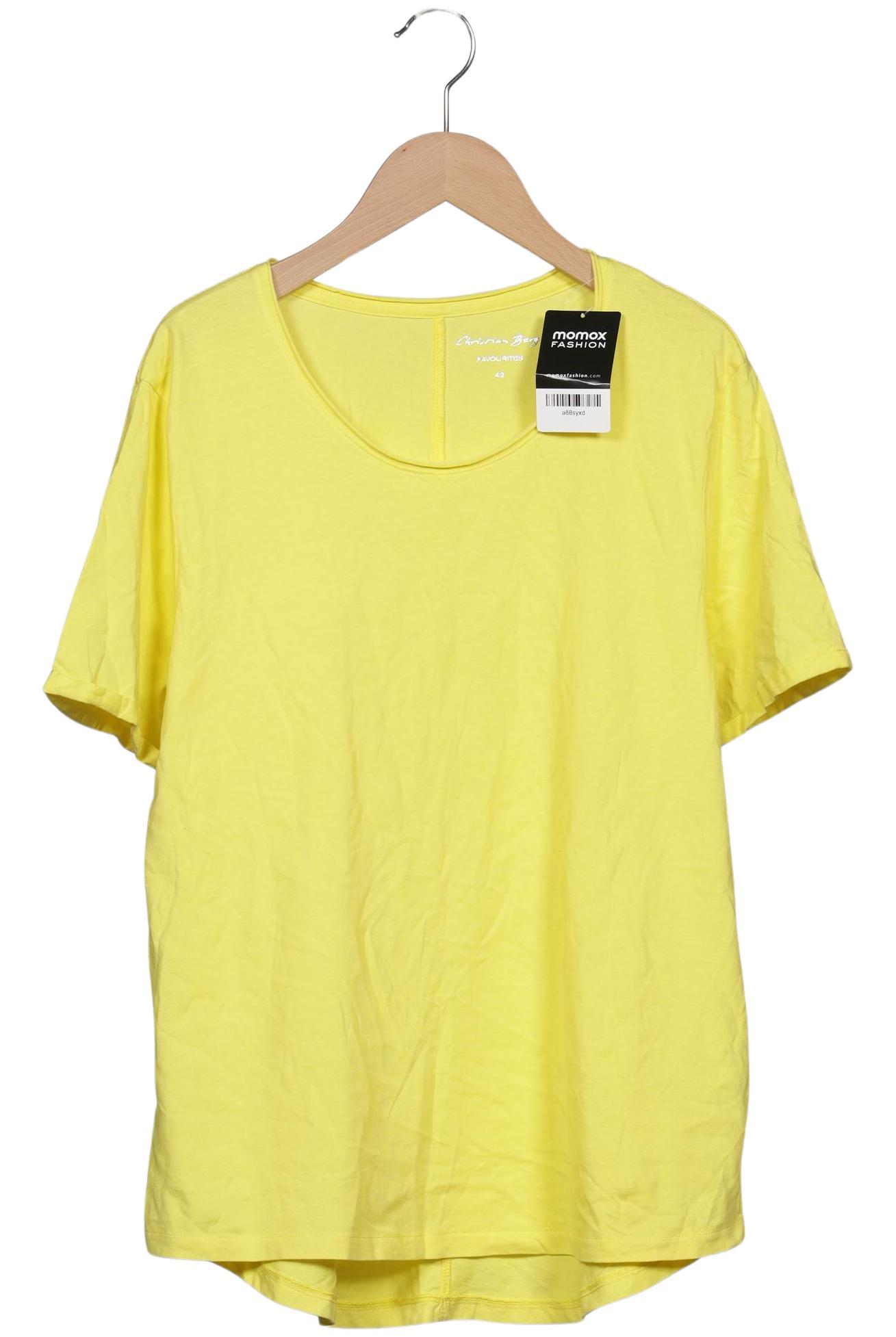 

Christian Berg Damen T-Shirt, gelb, Gr. 42