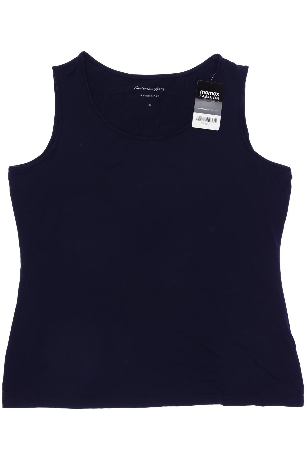 

Christian Berg Damen Top, marineblau, Gr. 46