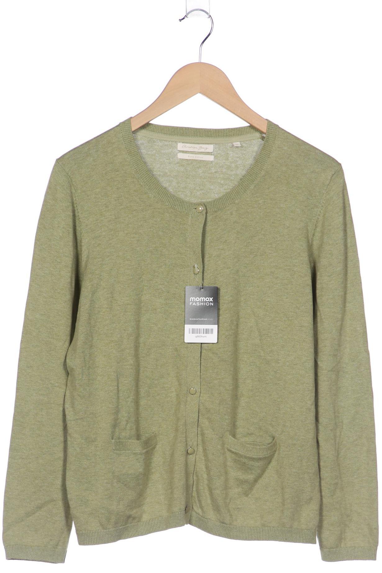 

Christian Berg Damen Strickjacke, hellgrün, Gr. 44