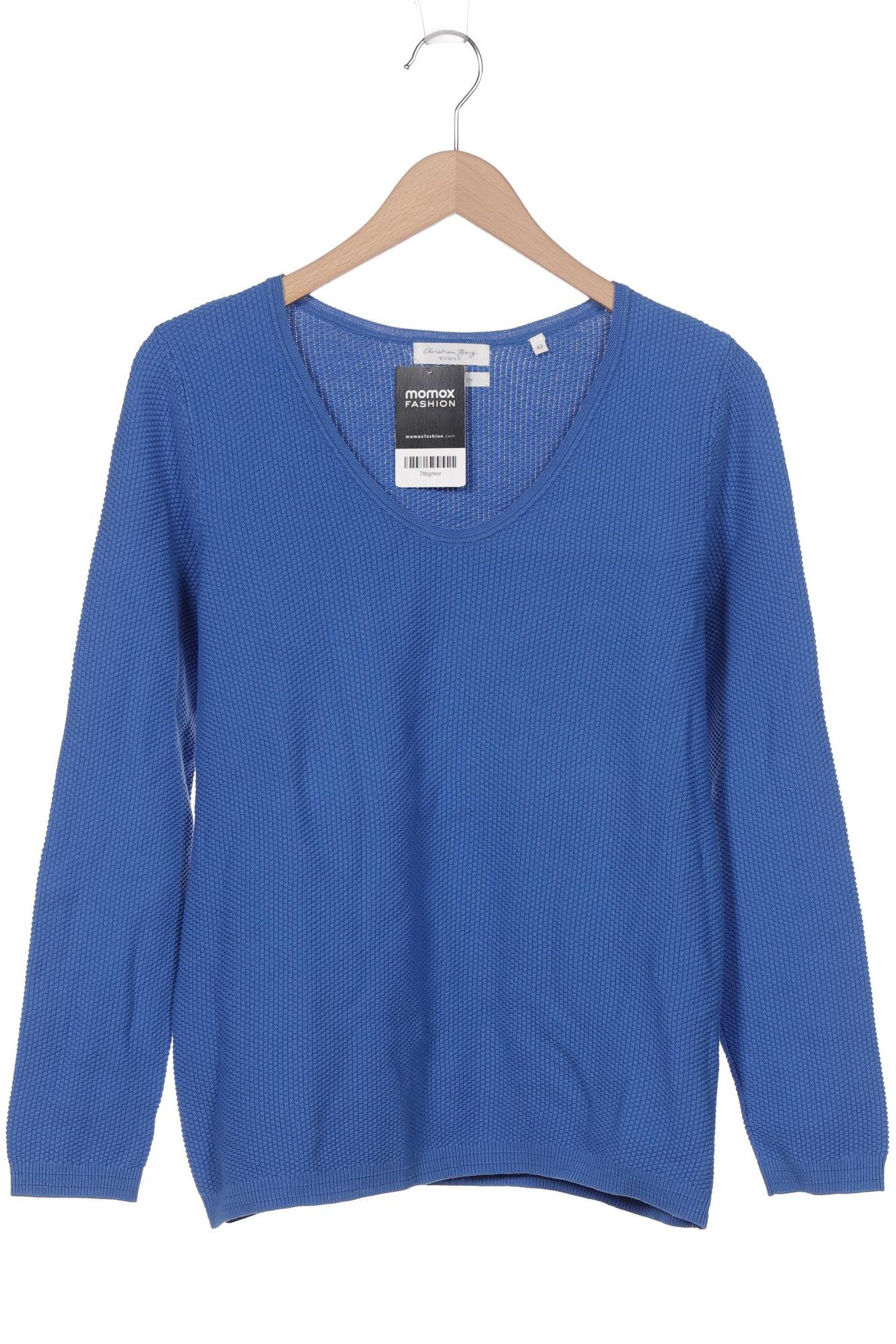 

Christian Berg Damen Pullover, blau