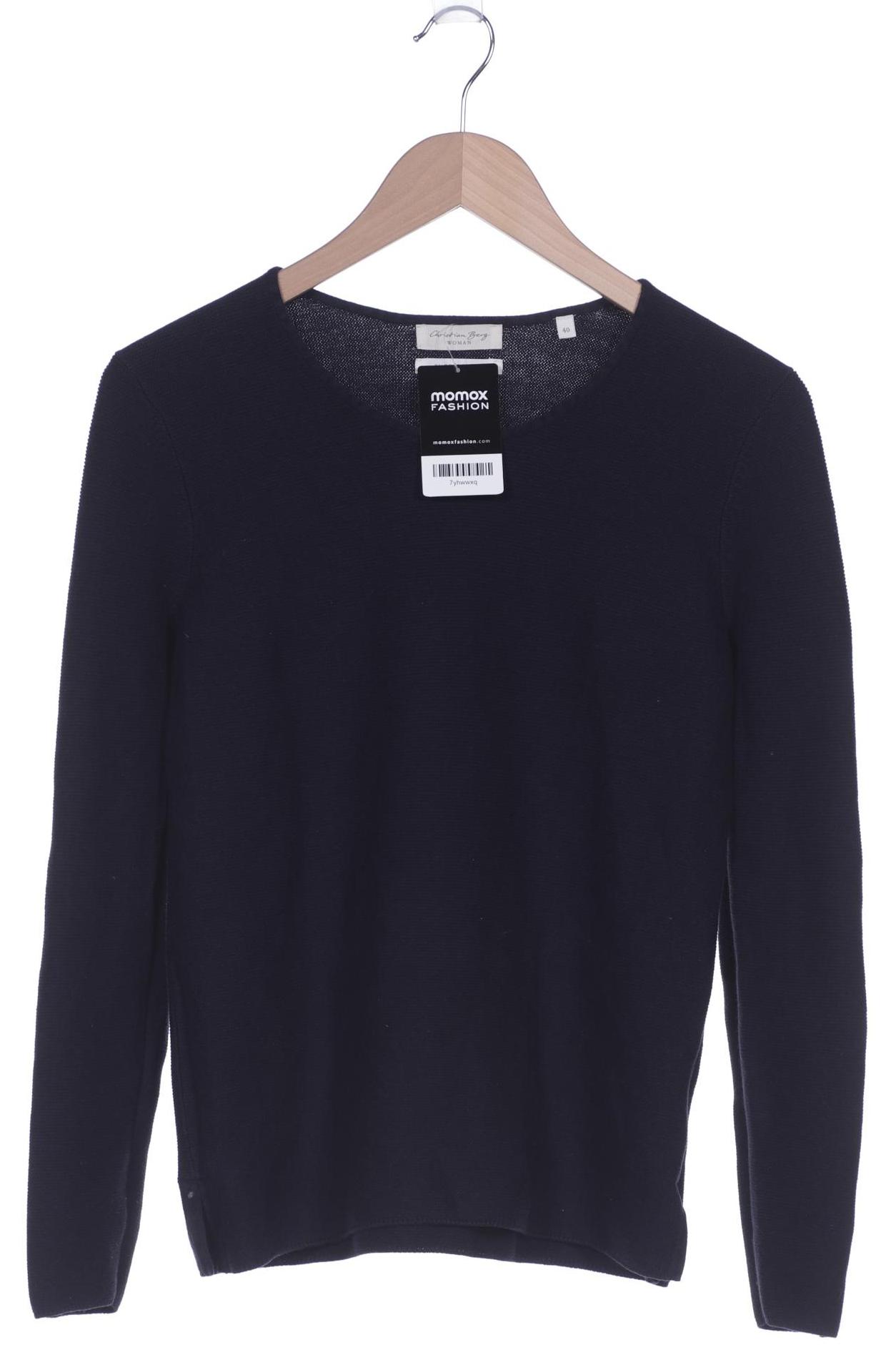 

Christian Berg Damen Pullover, marineblau