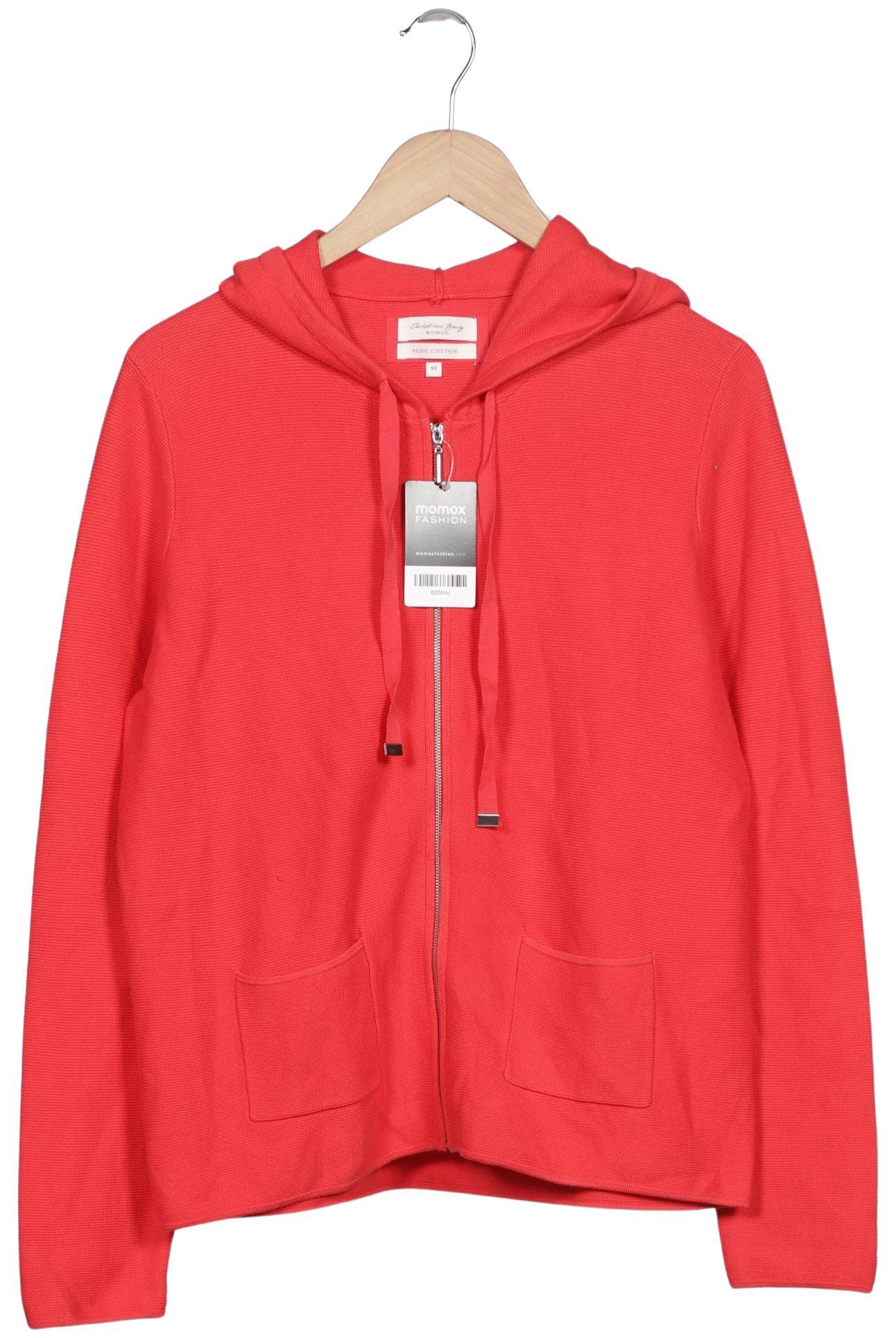 

Christian Berg Damen Strickjacke, rot, Gr. 40