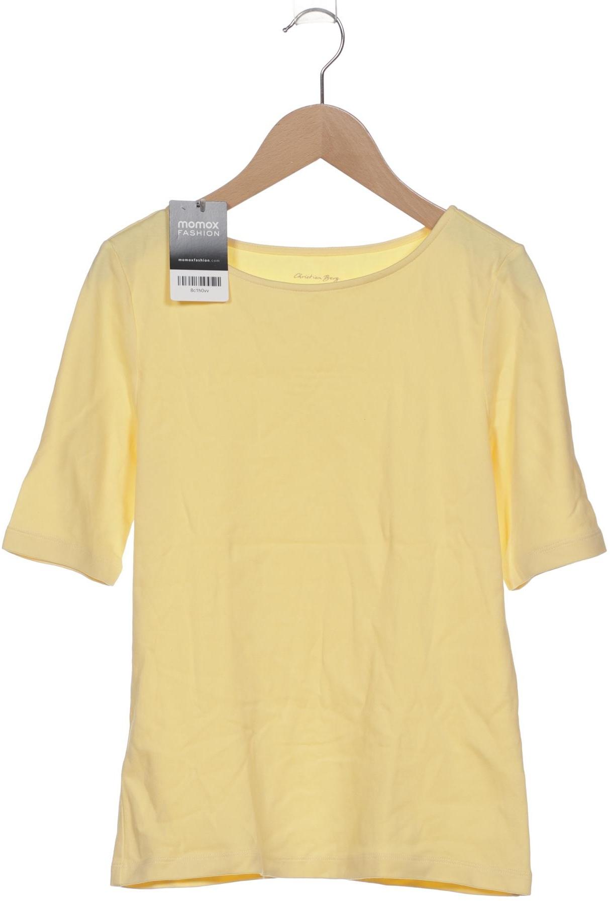 

Christian Berg Damen T-Shirt, gelb, Gr. 36