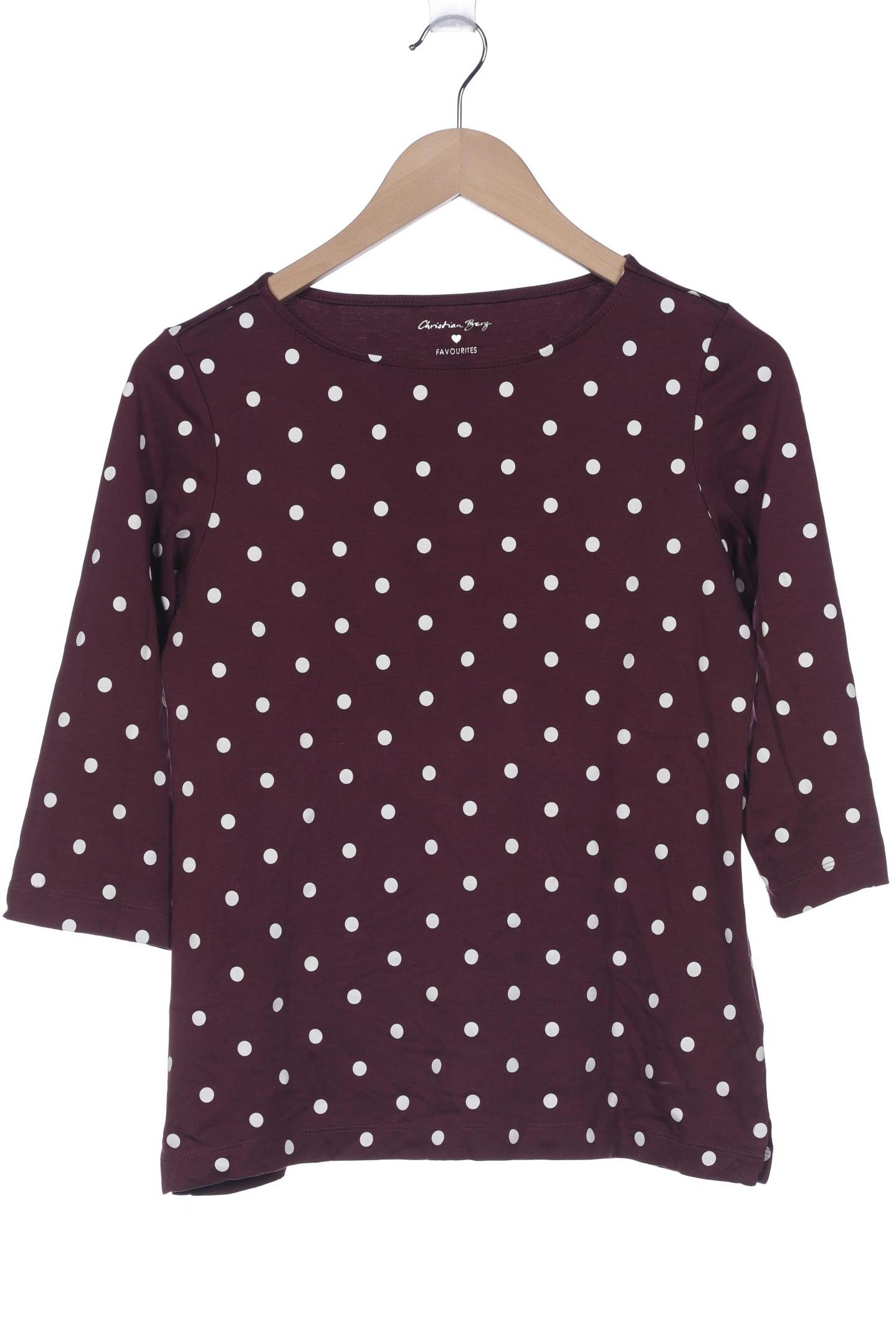 

Christian Berg Damen Langarmshirt, bordeaux