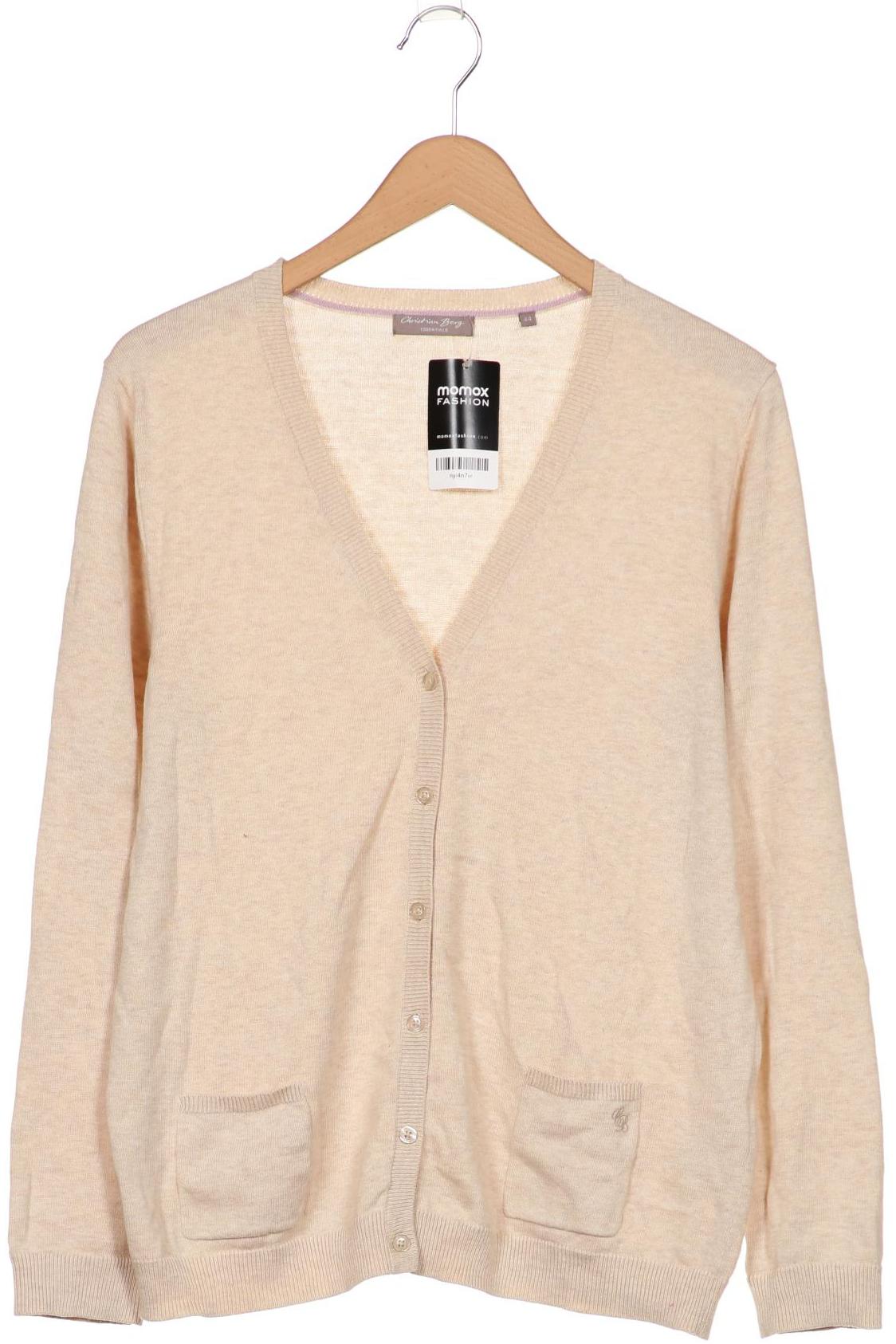 

Christian Berg Damen Strickjacke, beige, Gr. 44