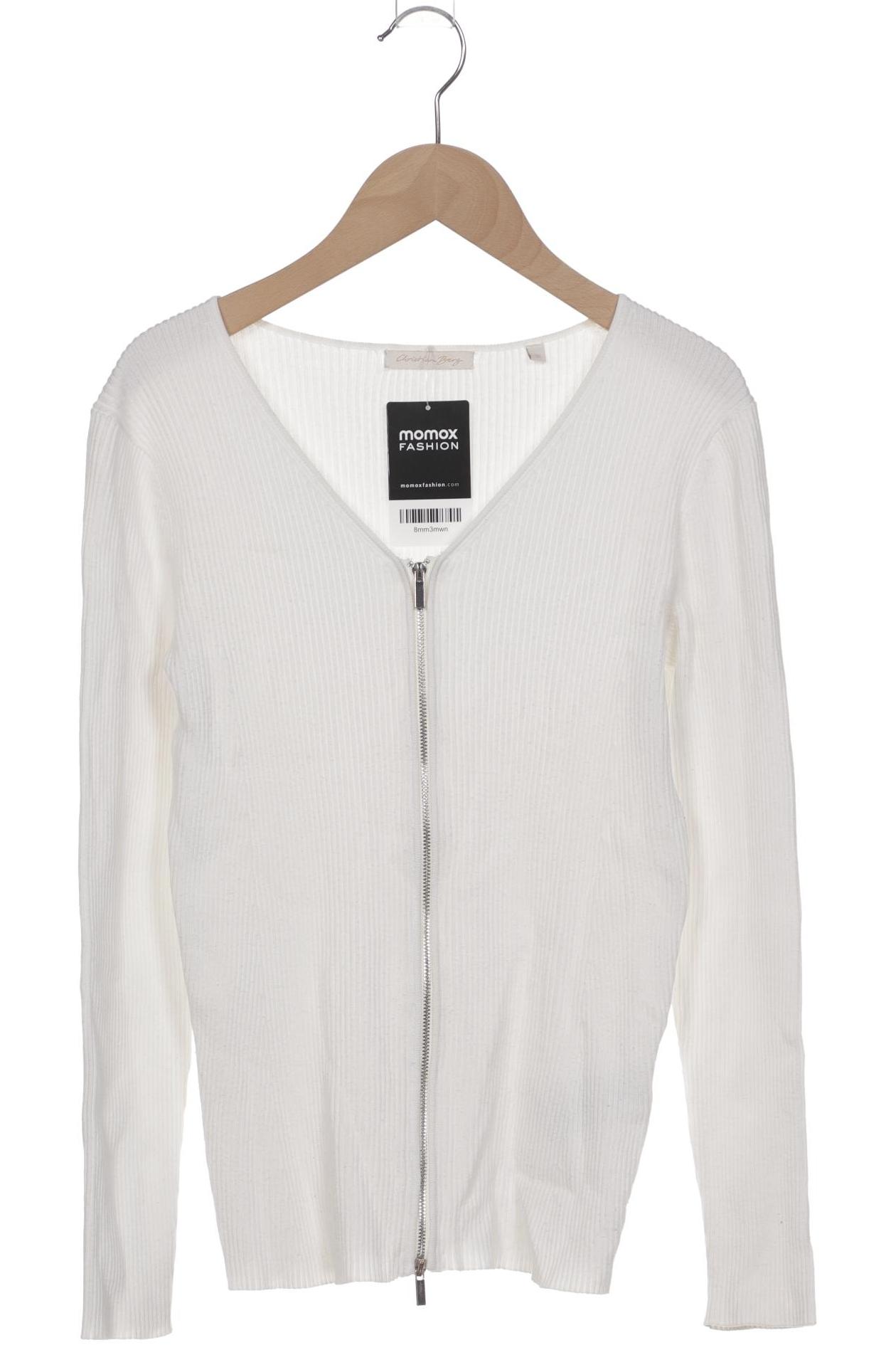 

Christian Berg Damen Strickjacke, weiß, Gr. 36