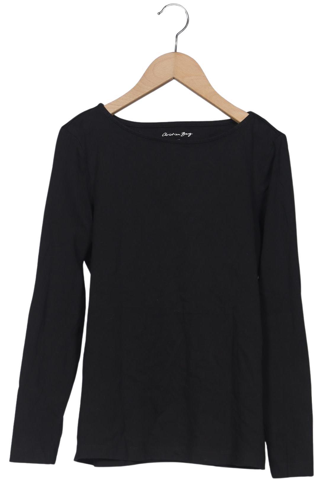 

Christian Berg Damen Langarmshirt, schwarz, Gr. 38