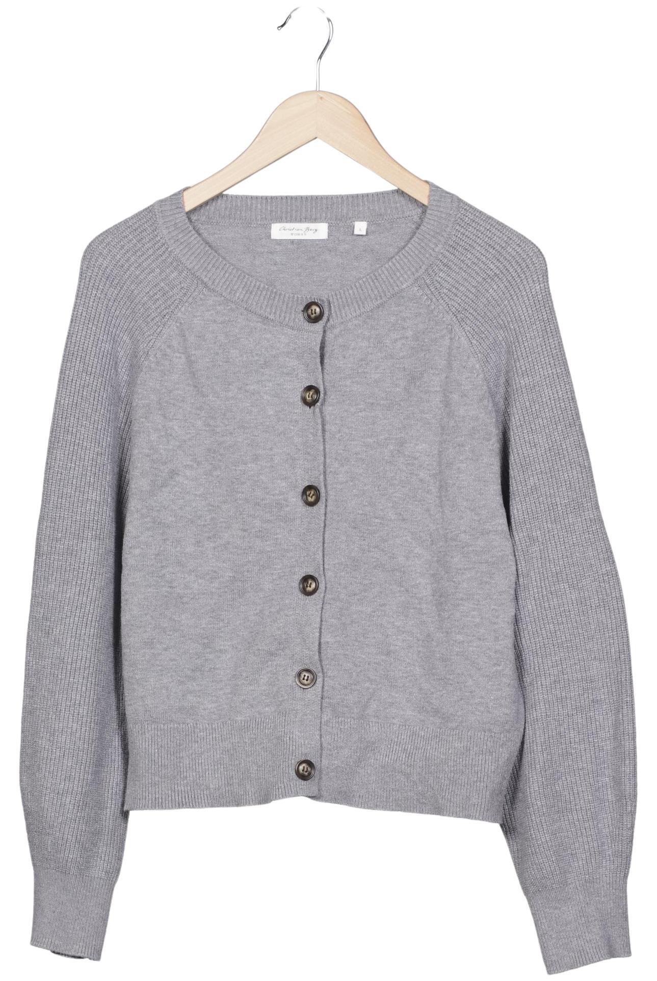

Christian Berg Damen Strickjacke, grau, Gr. 42