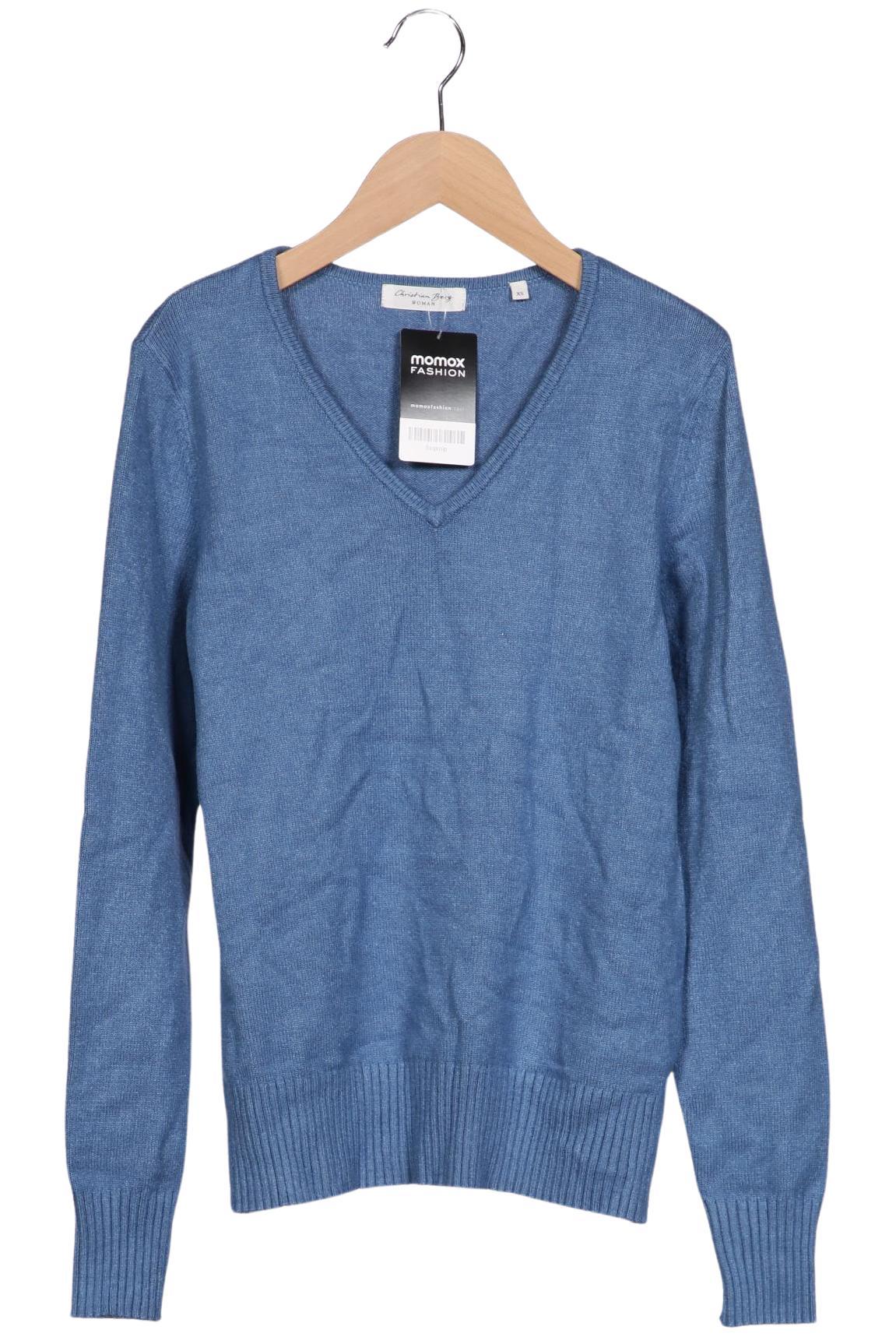 

Christian Berg Damen Pullover, blau, Gr. 34