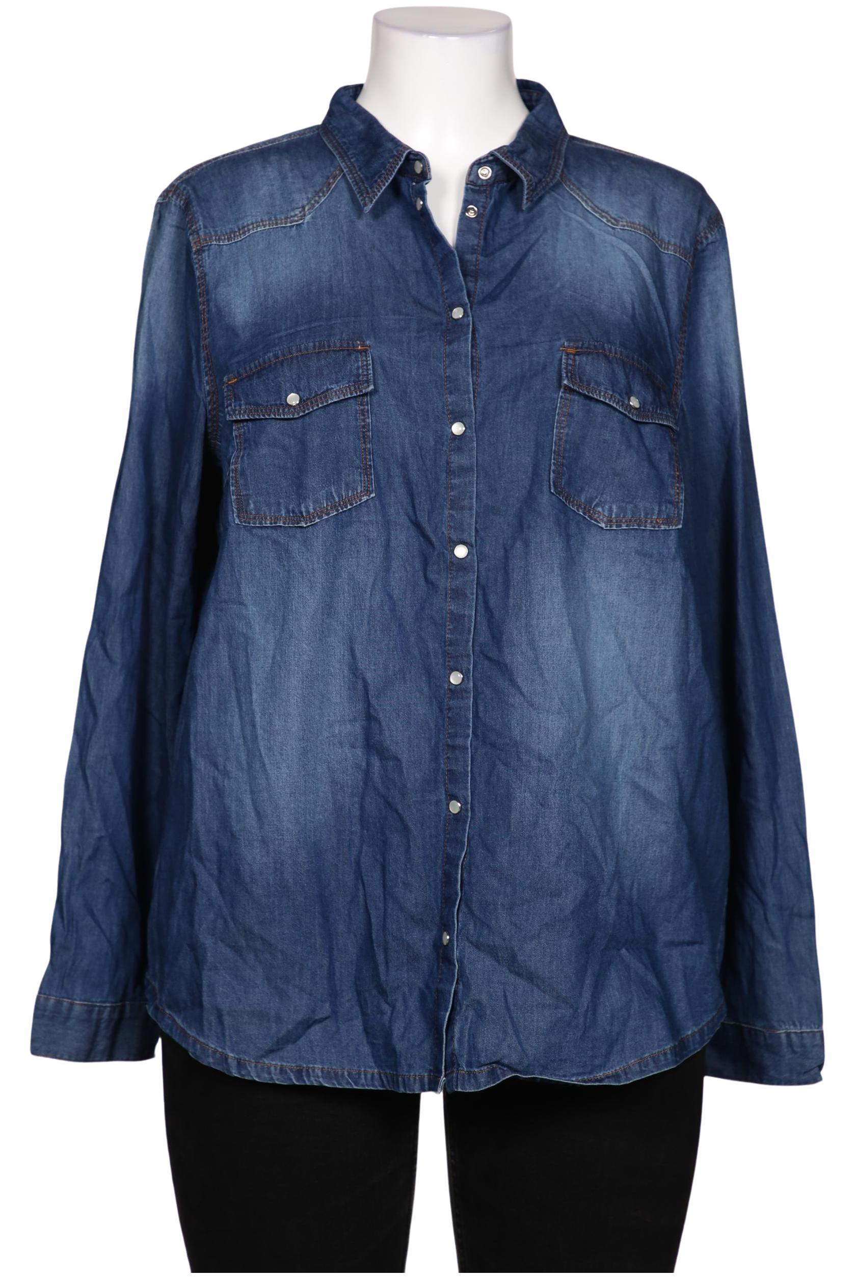 

Christian Berg Damen Bluse, blau, Gr. 46