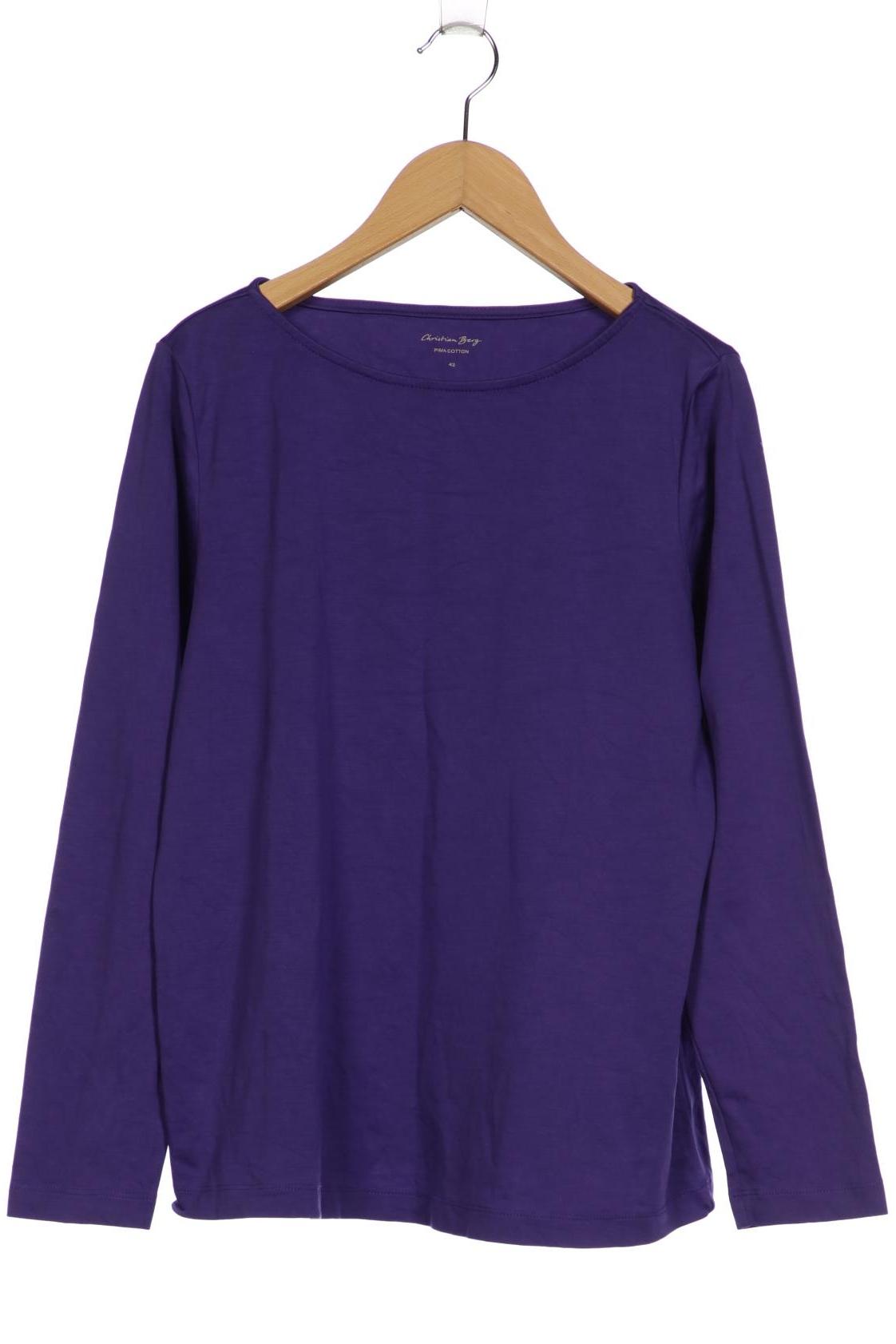 

Christian Berg Damen Langarmshirt, flieder, Gr. 42