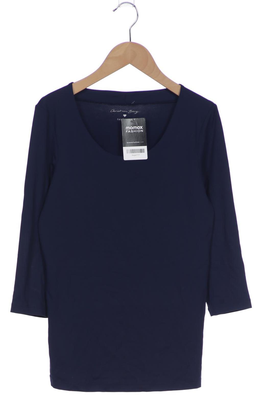 Thumbnail - Christian Berg Damen Langarmshirt, marineblau, Gr. 36