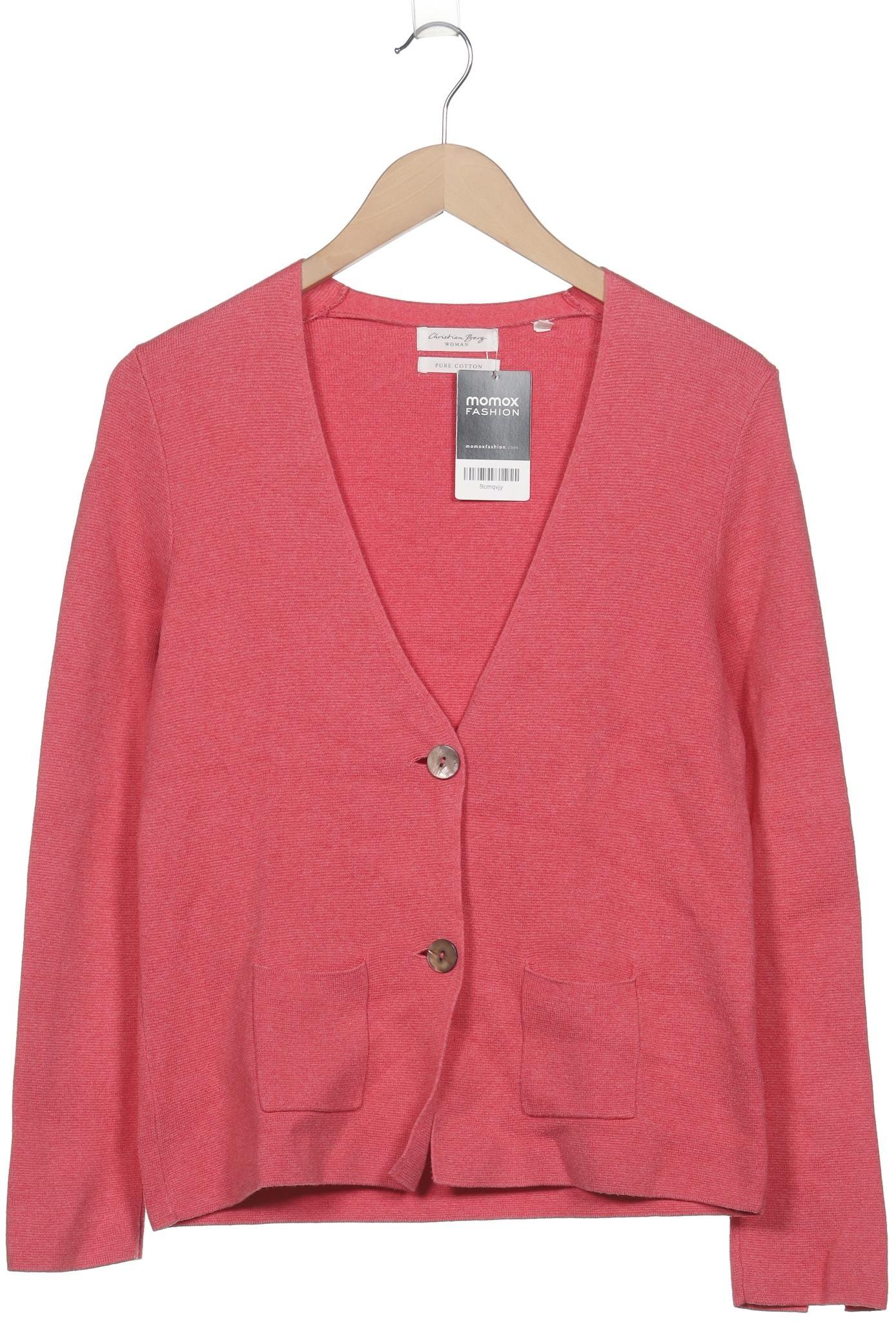 

Christian Berg Damen Strickjacke, pink, Gr. 36