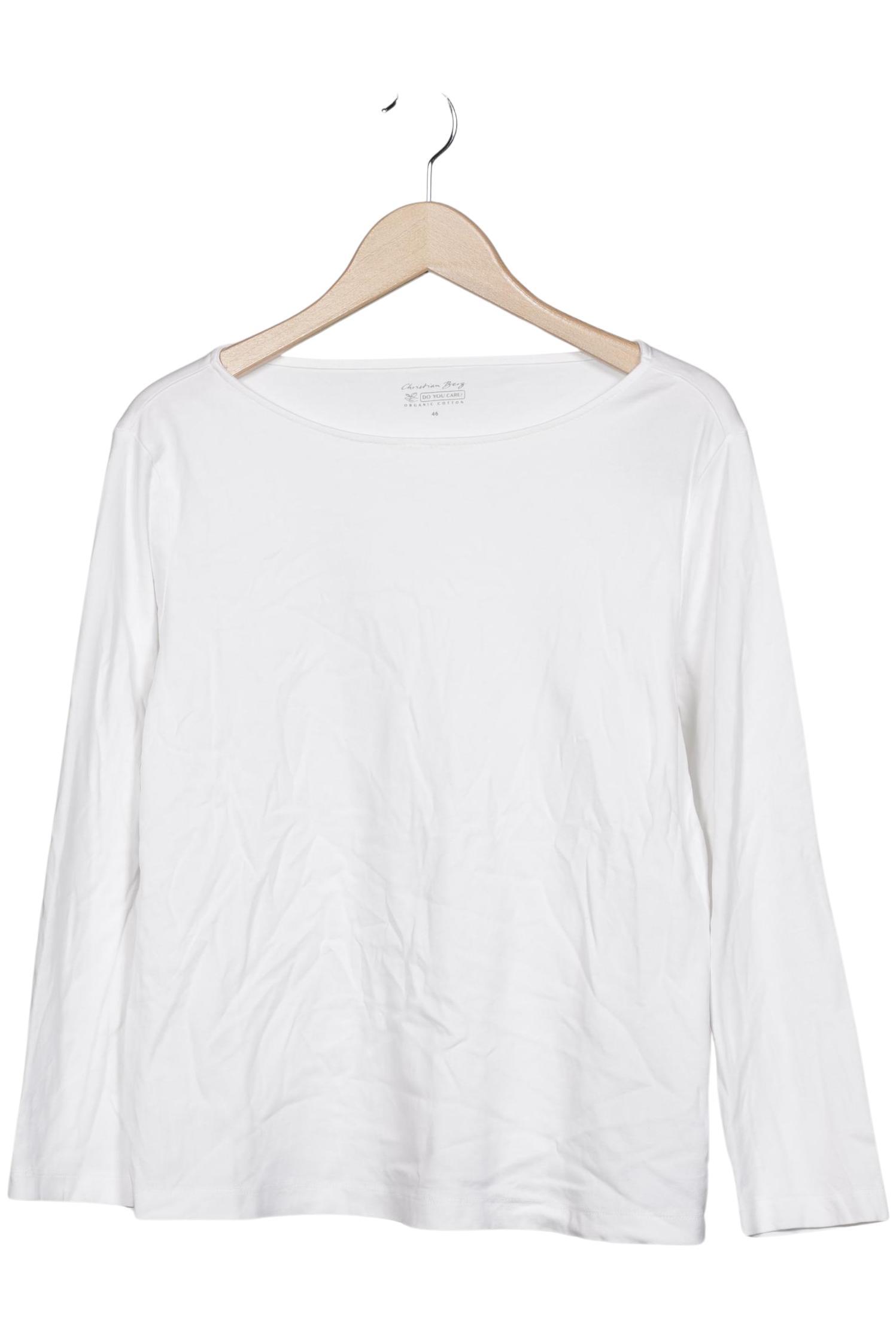 

Christian Berg Damen Langarmshirt, weiß, Gr. 46