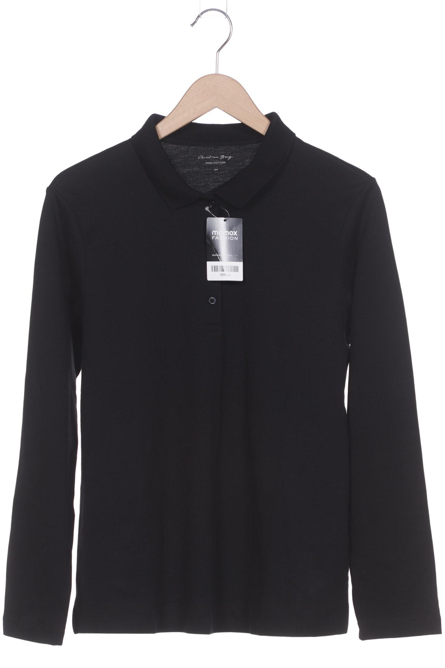 

Christian Berg Damen Poloshirt, schwarz