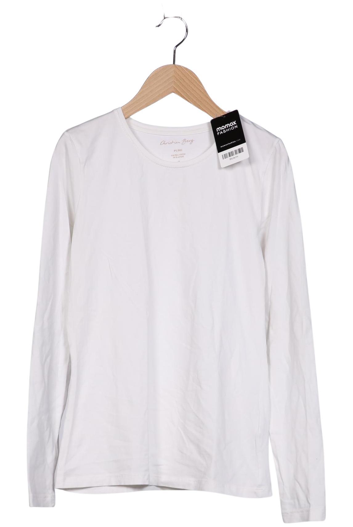 

Christian Berg Damen Langarmshirt, weiß, Gr. 38