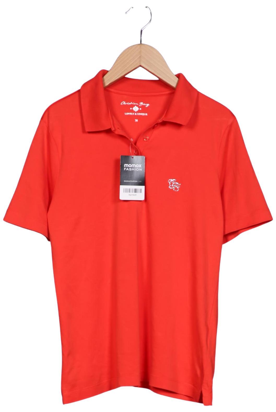 Thumbnail - Christian Berg Damen Poloshirt, orange, Gr. 38