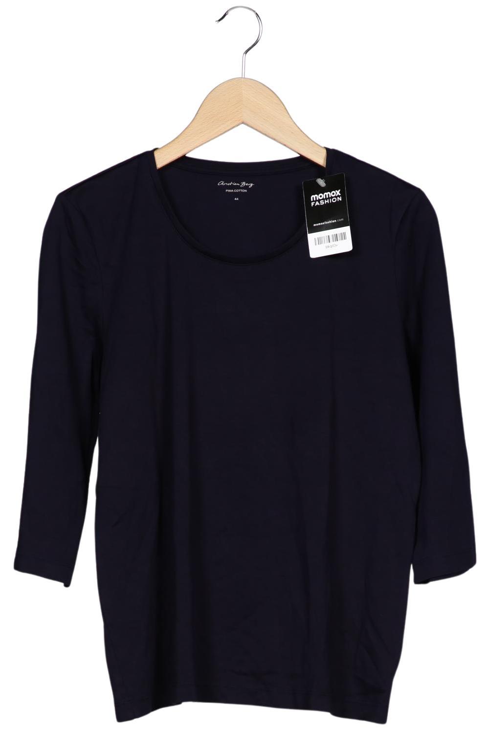 

Christian Berg Damen Langarmshirt, marineblau, Gr. 44