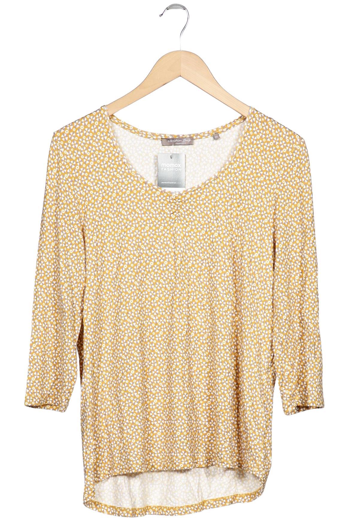 

Christian Berg Damen Langarmshirt, gelb, Gr. 44