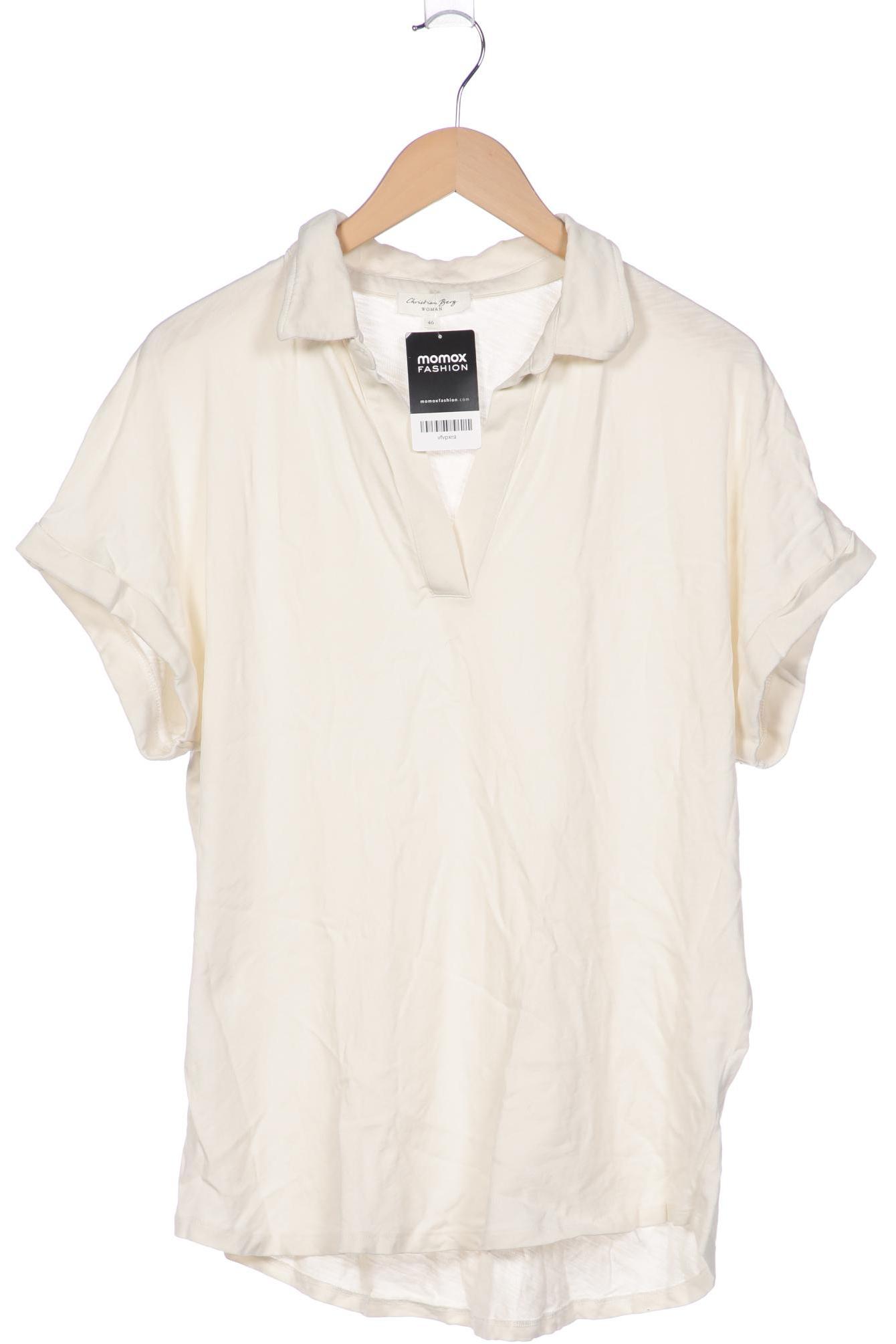 

Christian Berg Damen Poloshirt, cremeweiß