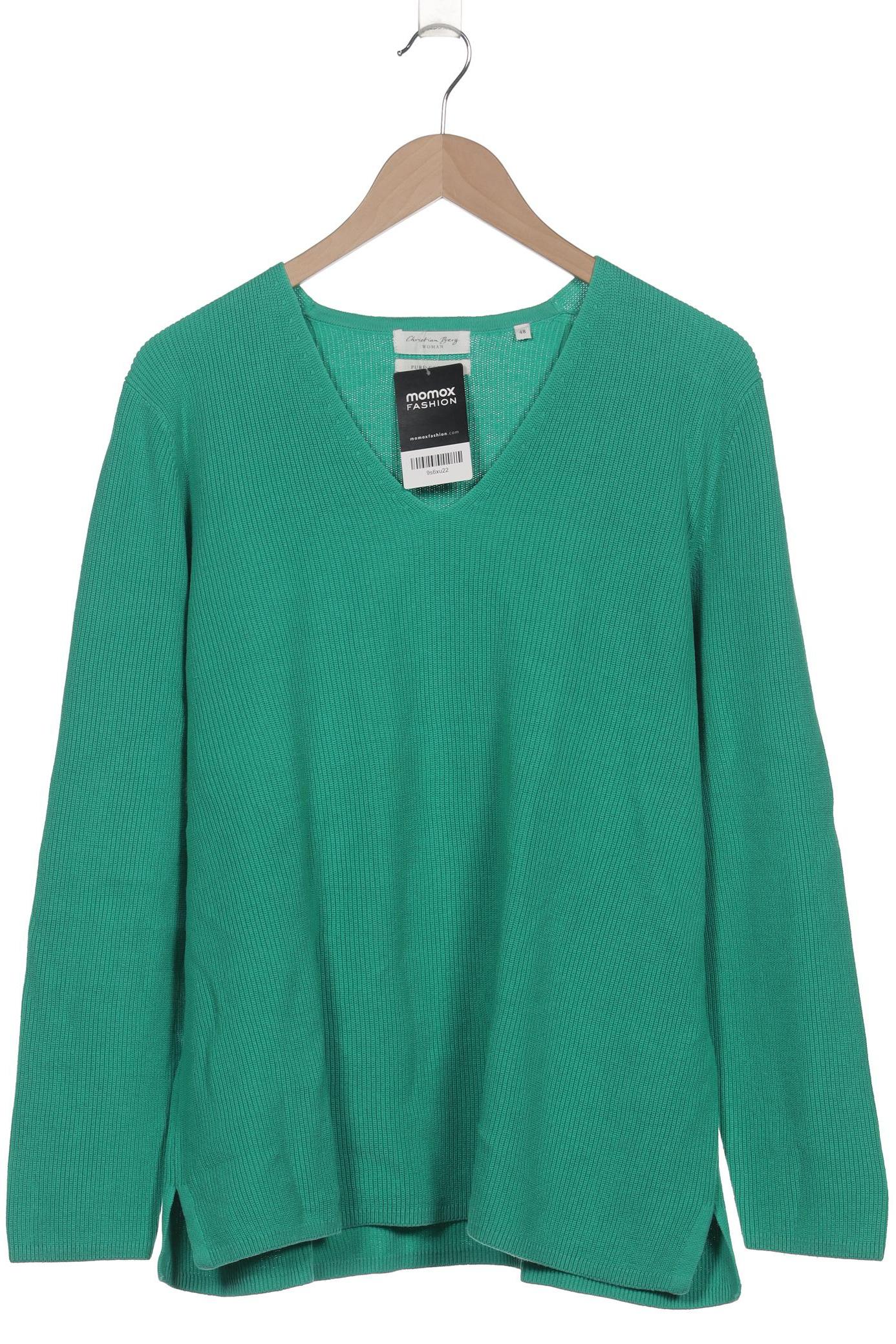 

Christian Berg Damen Pullover, grün, Gr. 48