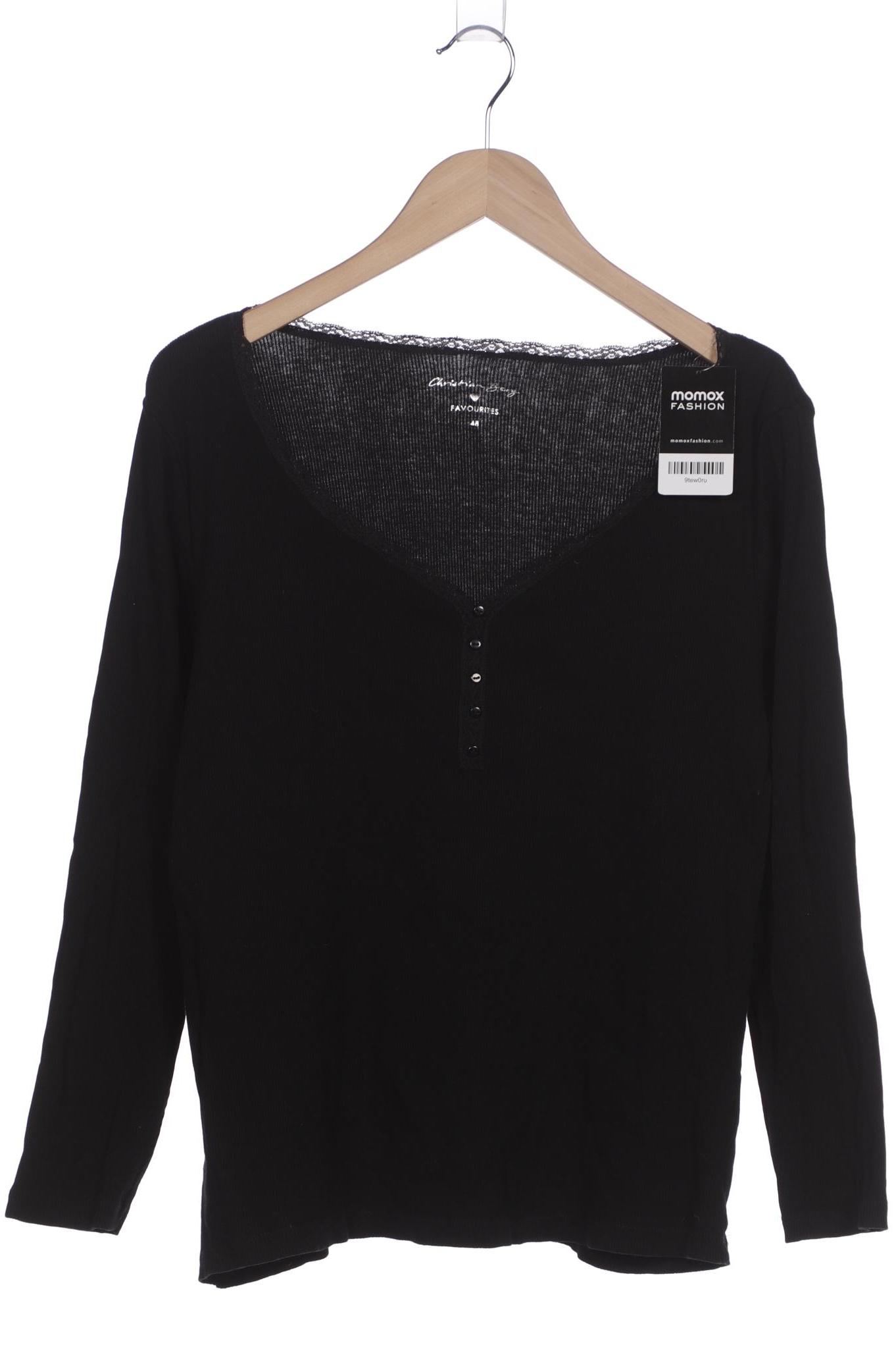 

Christian Berg Damen Langarmshirt, schwarz, Gr. 48