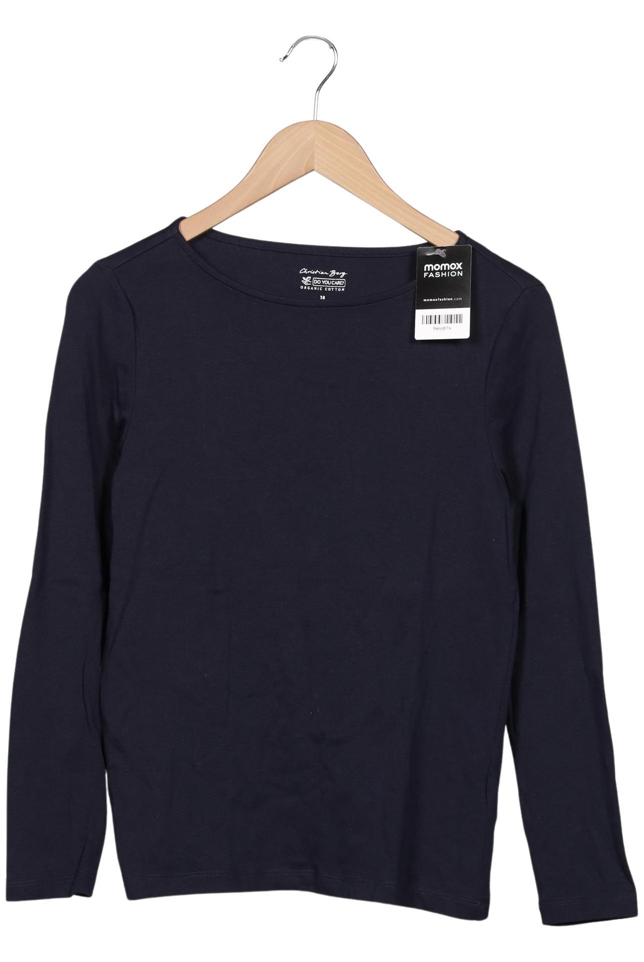 

Christian Berg Damen Langarmshirt, marineblau, Gr. 38